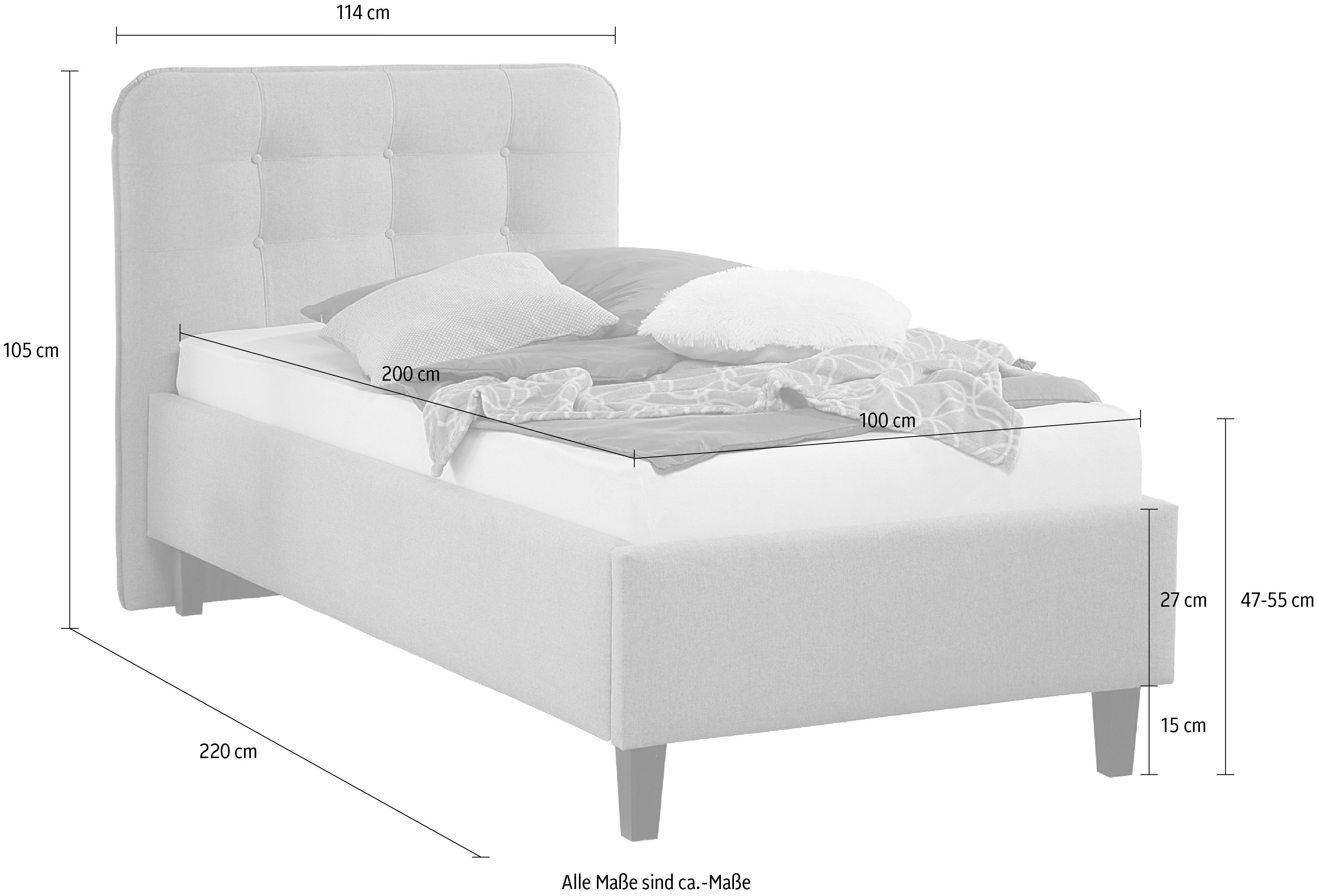 Maintal Gestoffeerd bed Livermore