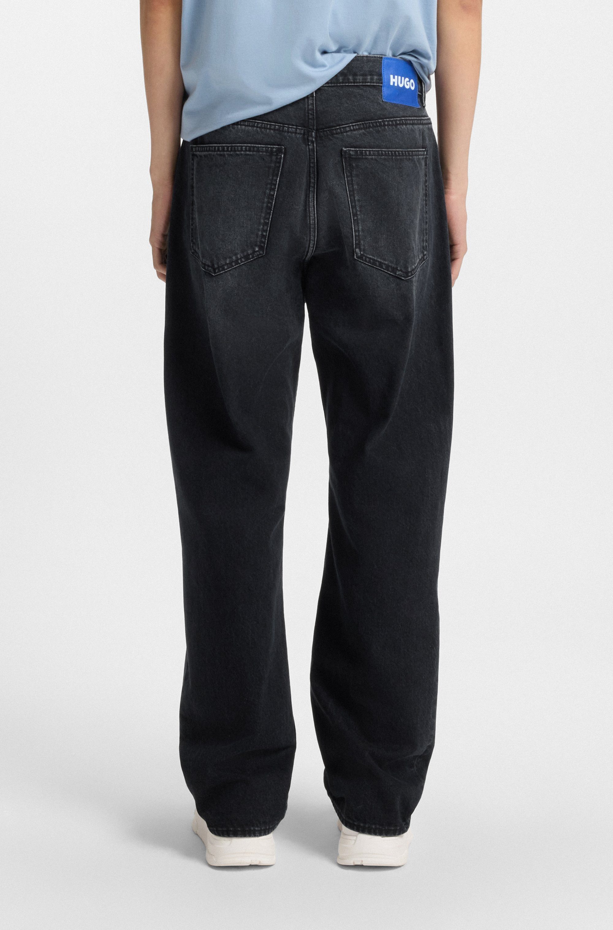 HUGO Blue Loose fit jeans Nate loose fit