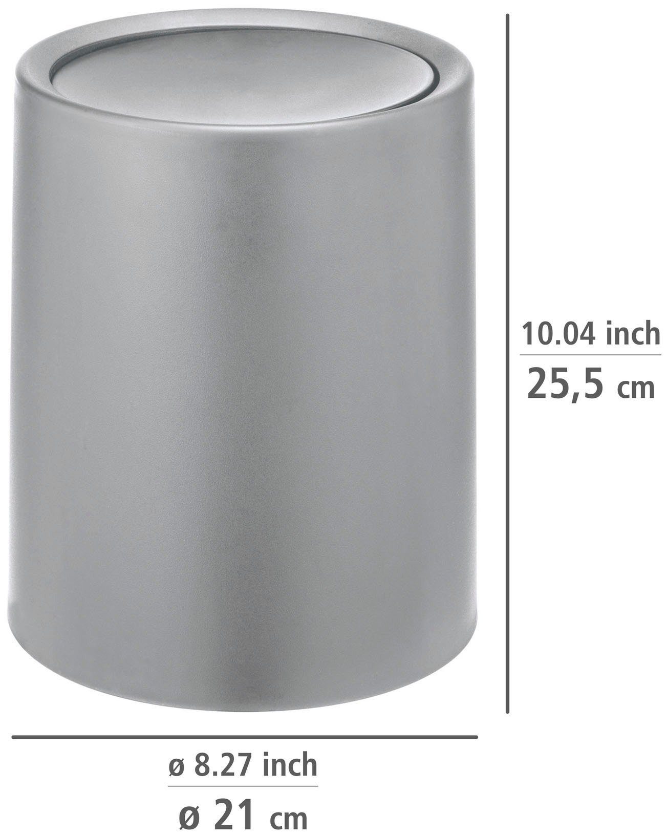 WENKO Tissue-emmer Atri met swingdeksel, 6 liter