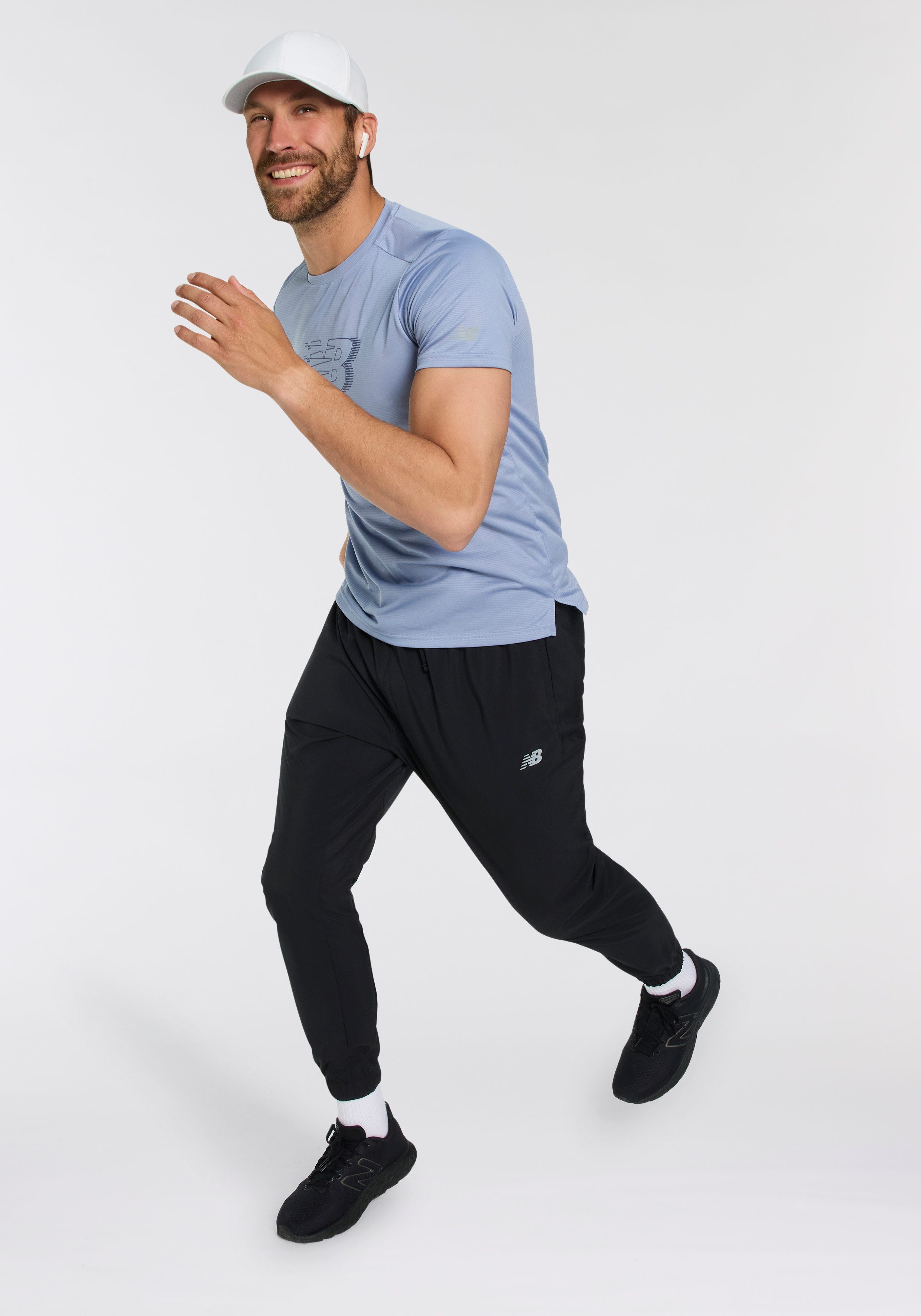 New Balance Runningshirt Sport Essentials Printed Run T-Shirt