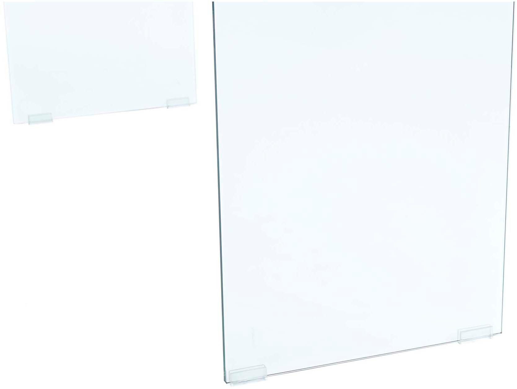 Kayoom Sidetable Elementary, vierkante vorm, veel opslagruimte Oppervlakken, gehard glas, onderhoudsvriendelijk, effen ontwerp (1 stuk)