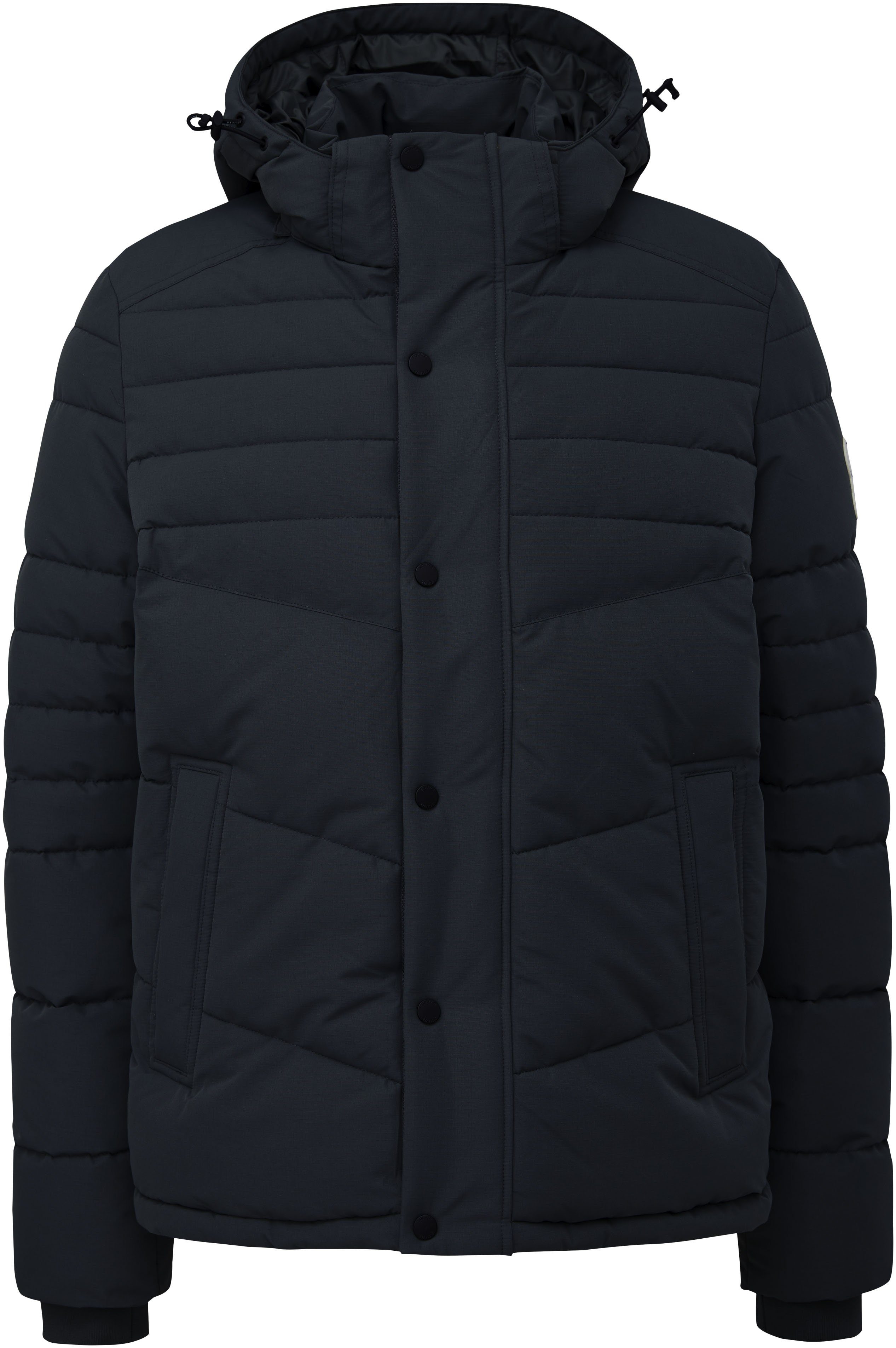 s.Oliver Outdoorjack met label-patch op de arm