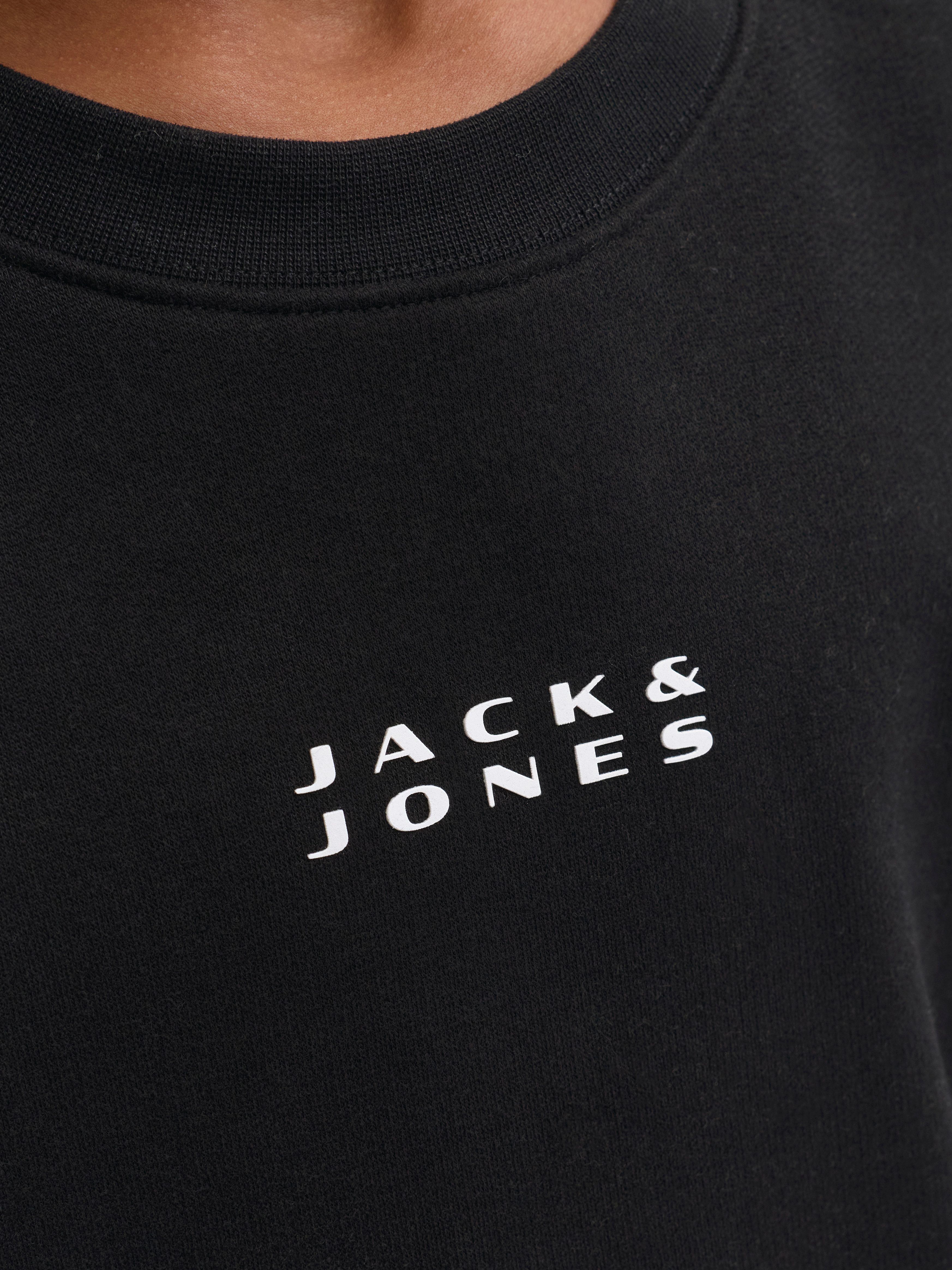 Jack & Jones Junior Sweatshirt JCOPOINT SWEAT BADGE CREW NECK BF JNR