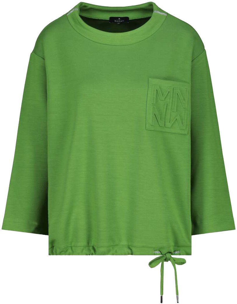 Monari Sweatshirt met opgestikte decoratieve zak