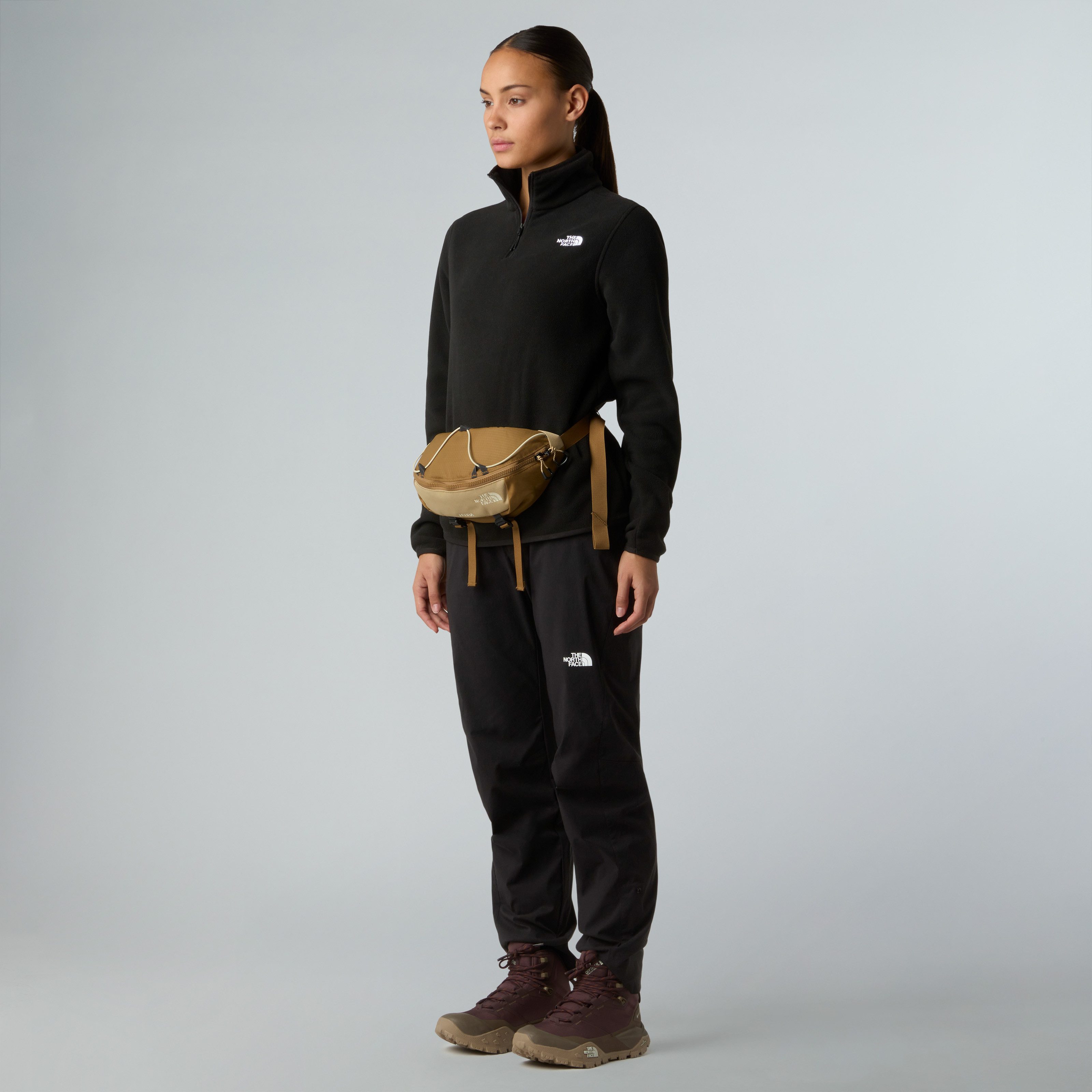The North Face Tricot-fleecetrui W GLACIER FLEECE 1/4 ZIP JACKET (1-delig)