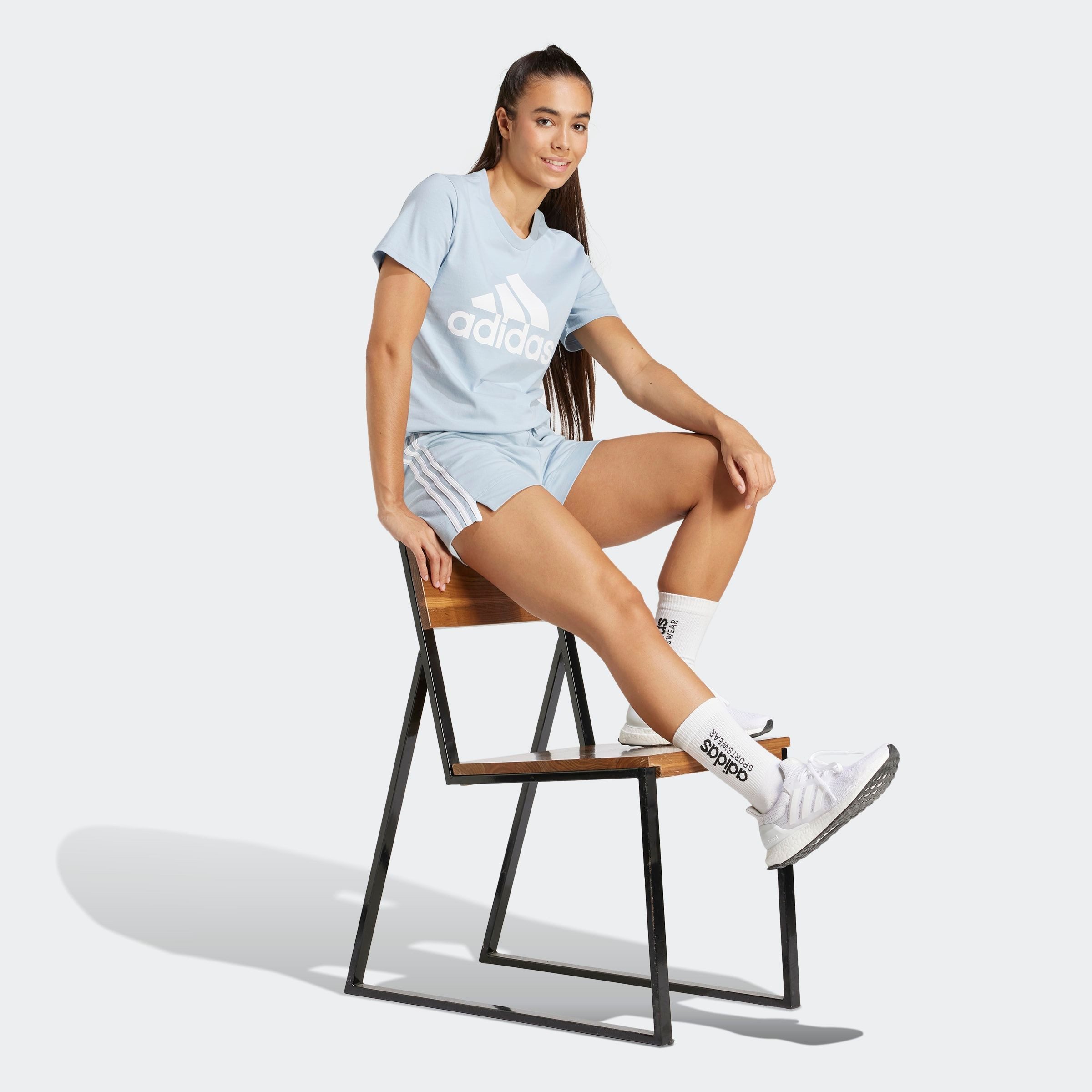 adidas Sportswear Short ESSENTIALS SLIM 3-STRIPES (1-delig)