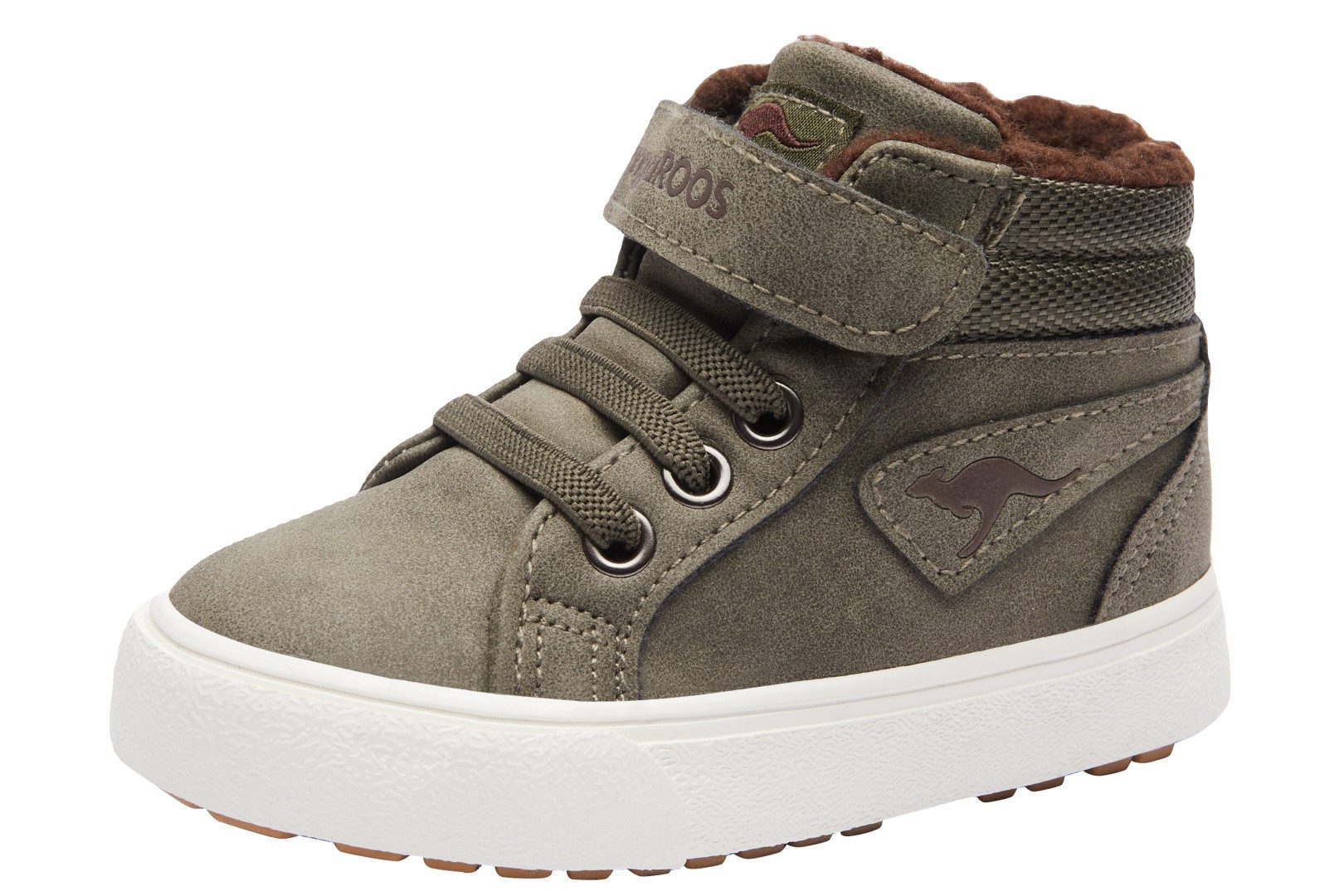 KangaROOS Sneakers Kavu III kinderen jongens maat 22 EU groen