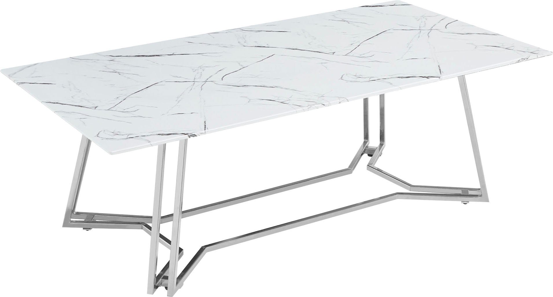 SalesFever Salontafel Tafelblad in marmerdesign salontafels
