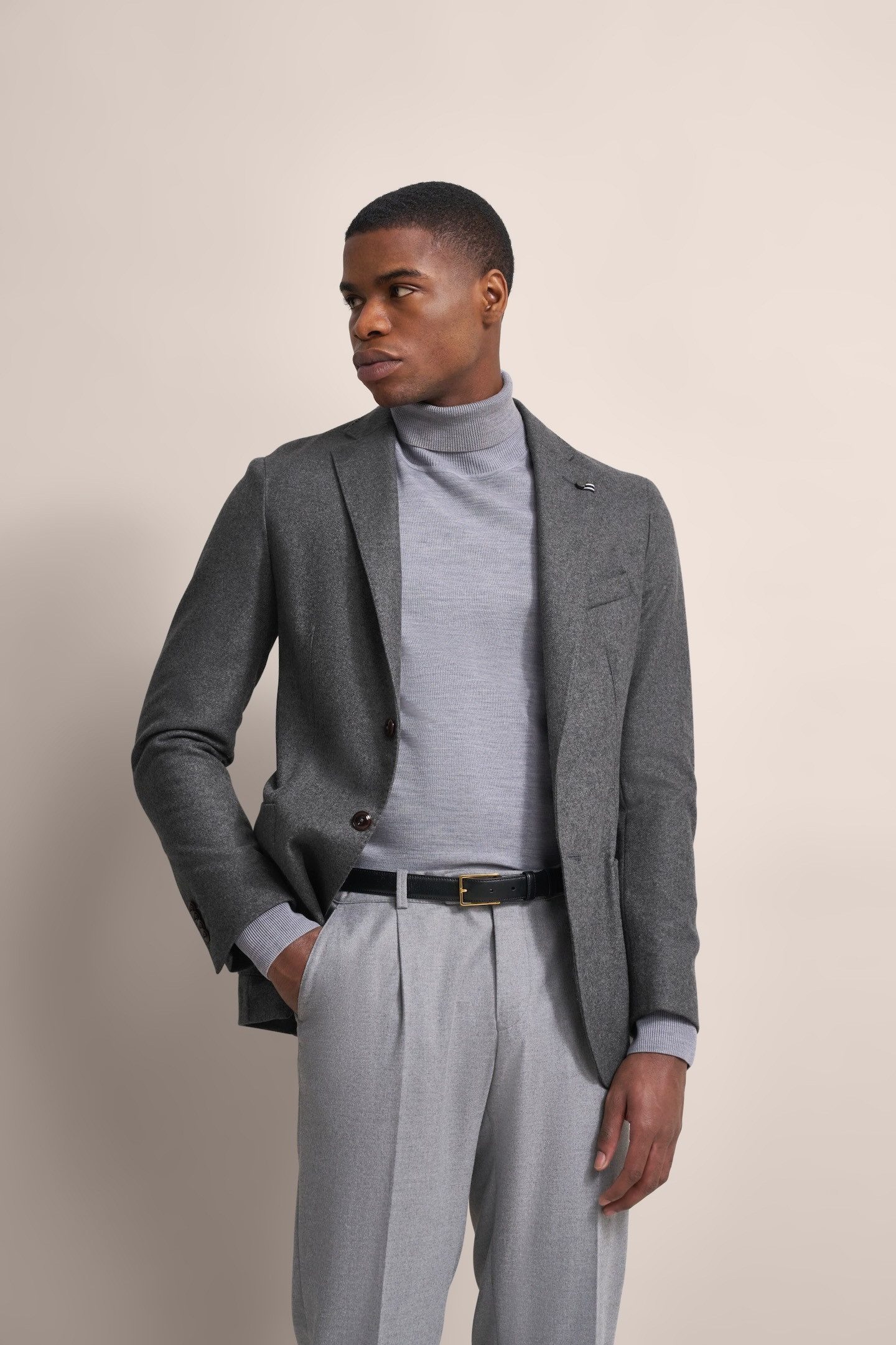 Bugatti Colbert in een moderne look heren colberts & blazers maat 54 grijs