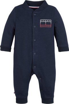 tommy hilfiger jumpsuit baby tommy graphic logo blauw
