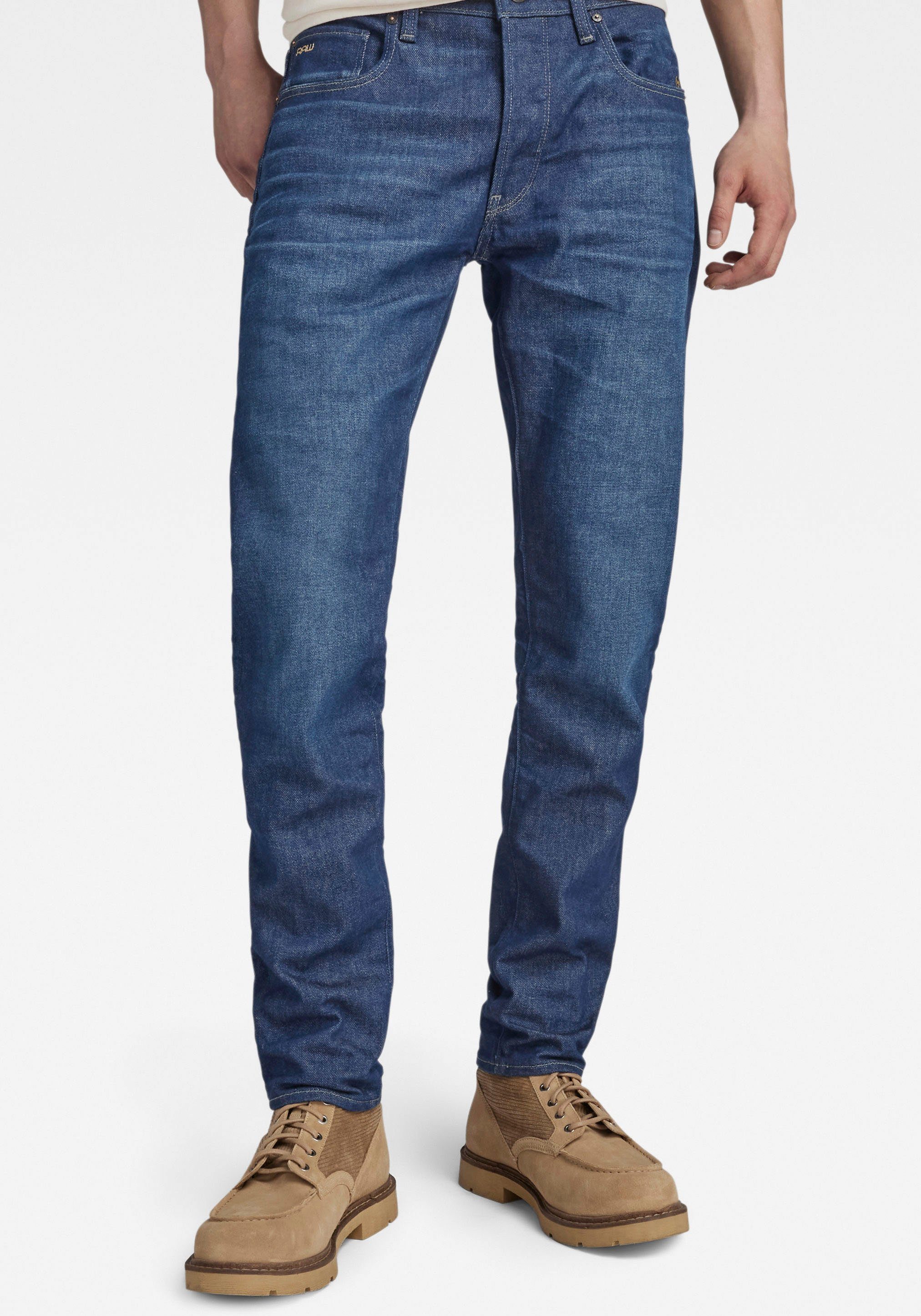 G-Star RAW Slim fit jeans 3301 Slim met mooie wassing en elastaan