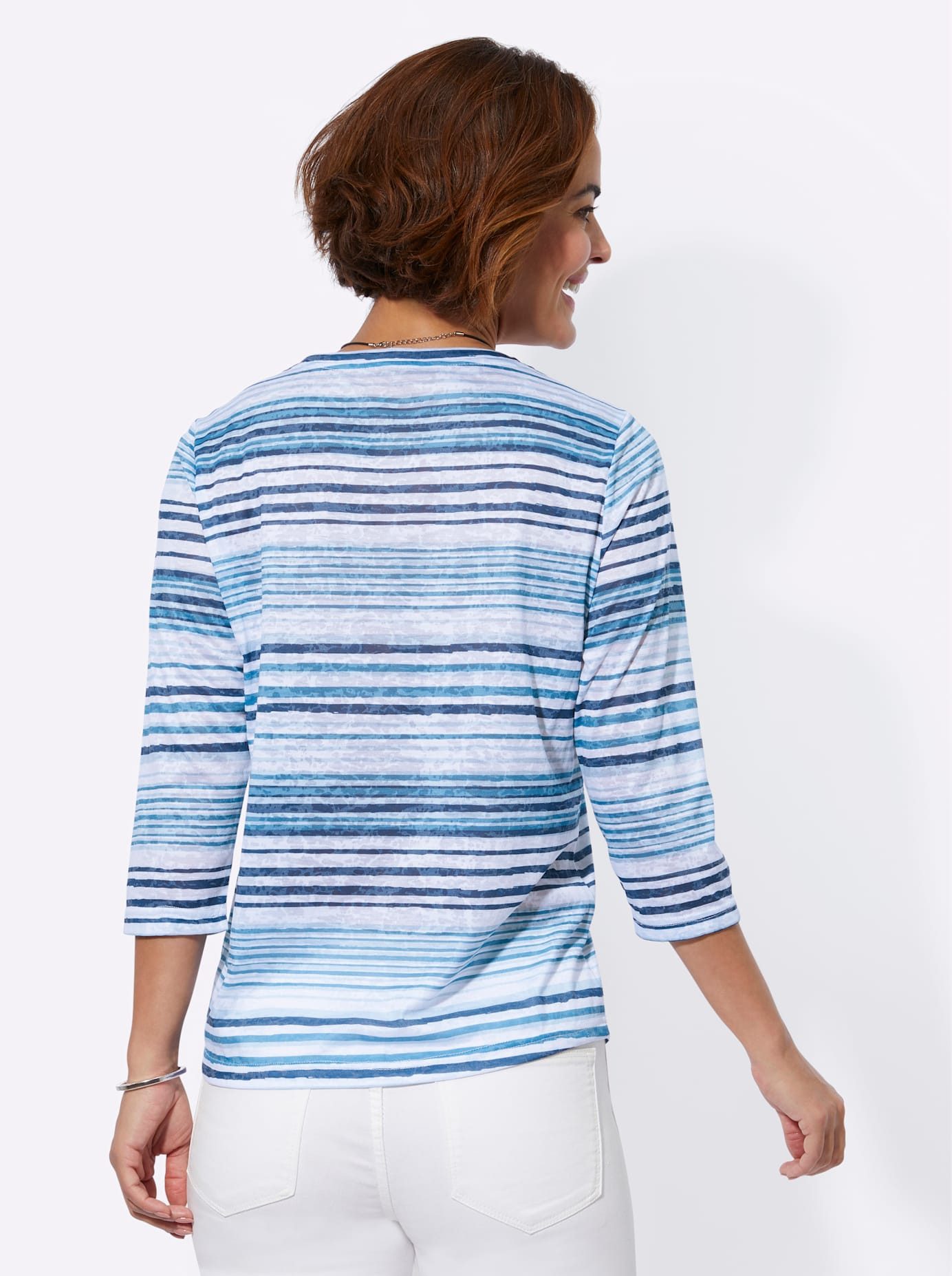 Classic Basics Shirt met 3 4 mouwen Shirt (1-delig)