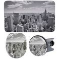 sanilo sets badkameraccessoires skyline new york (complete set, 3-delig) grijs