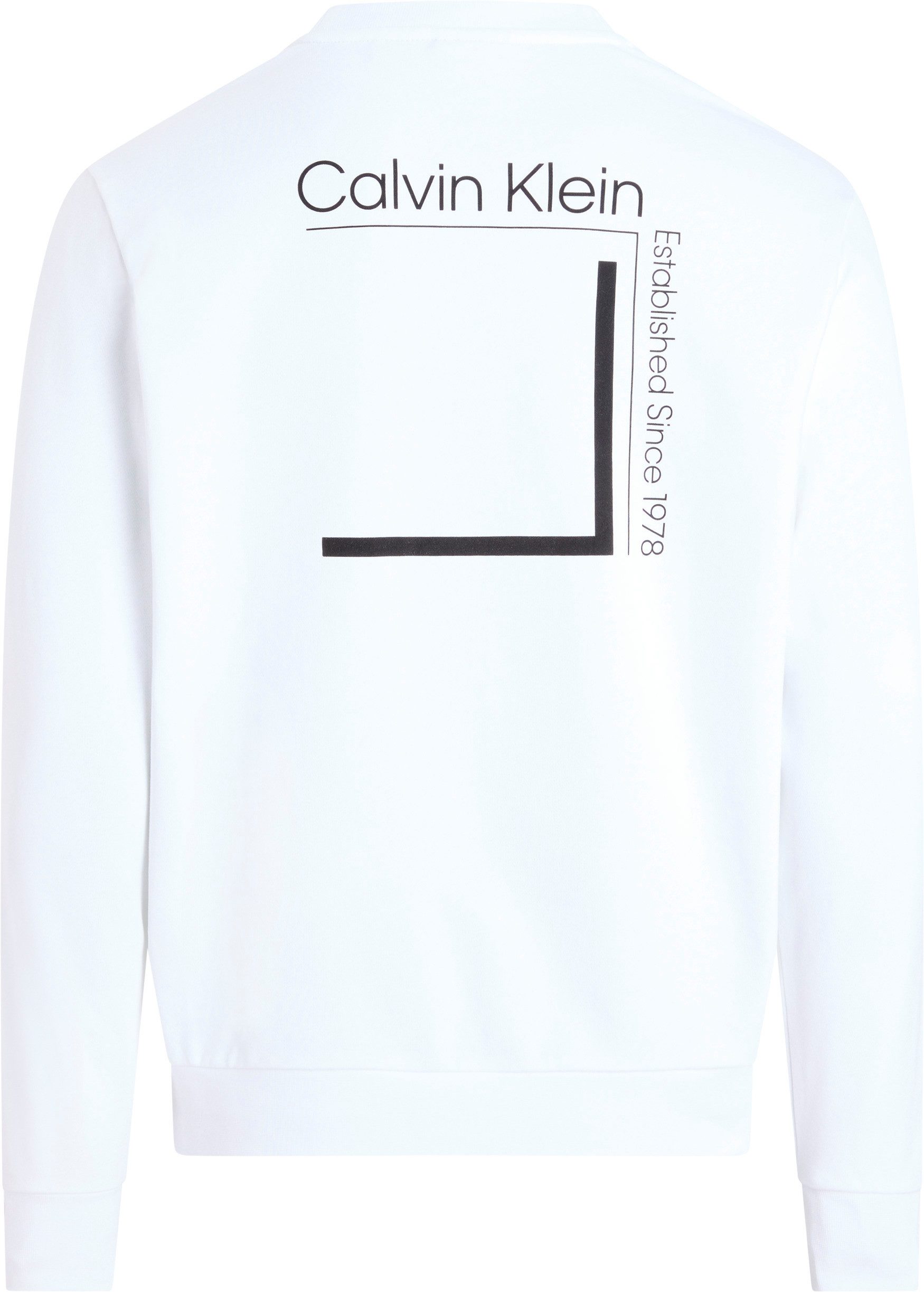Calvin Klein Sweatshirt CP-LINEAR BOX LOGO SWEATSHIRT