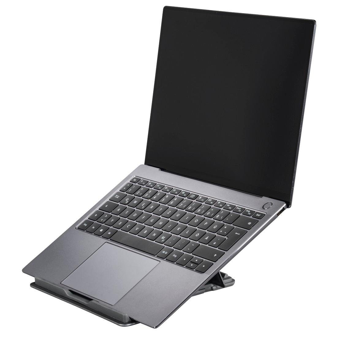 Hama Laptop standaard Notebook-standaard metaal in hoogte verstelbaar kantelbaar tot 39 cm 15,4" grijs