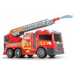 dickie toys speelgoed-brandweer fire fighter - brandweerauto met waterspuit