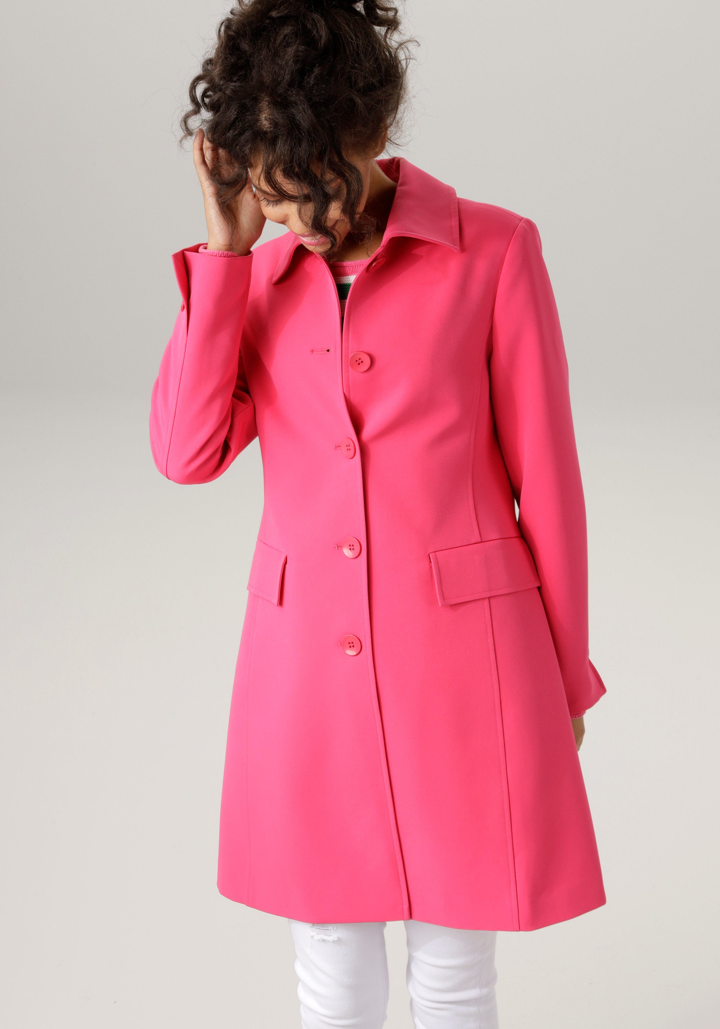 Aniston CASUAL Korte jas in trendy knalkleuren