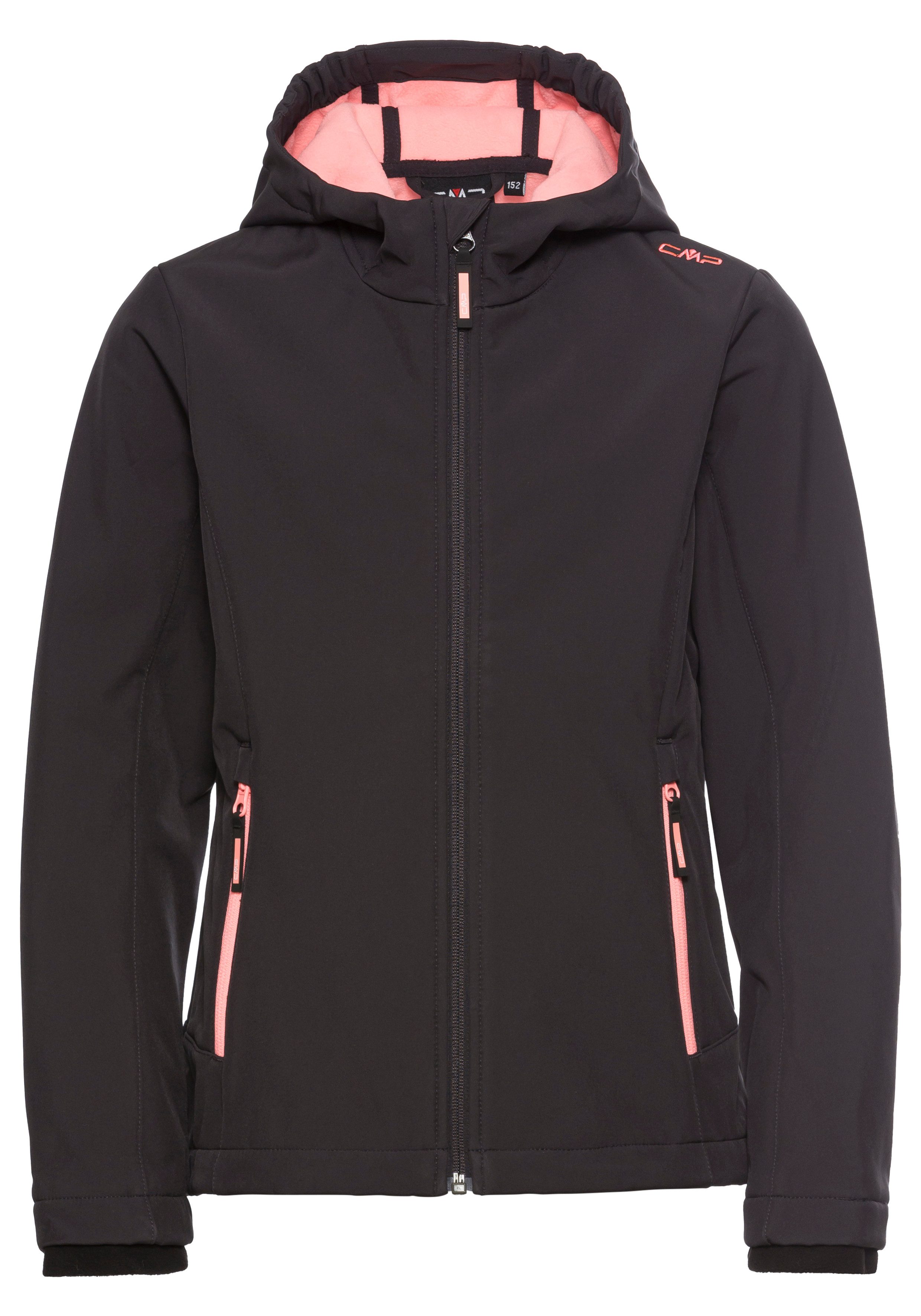 CMP Softshell-jack KID G JACKET FIX HOOD voor kinderen43405465 Ademend & waterafstotend & windafstotend & voor kinderen