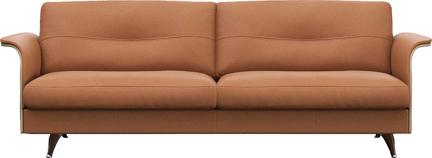 FLEXLUX 3-zitsbank Glow, super comfortabel door hoogwaardige zitopbouw met verenvering