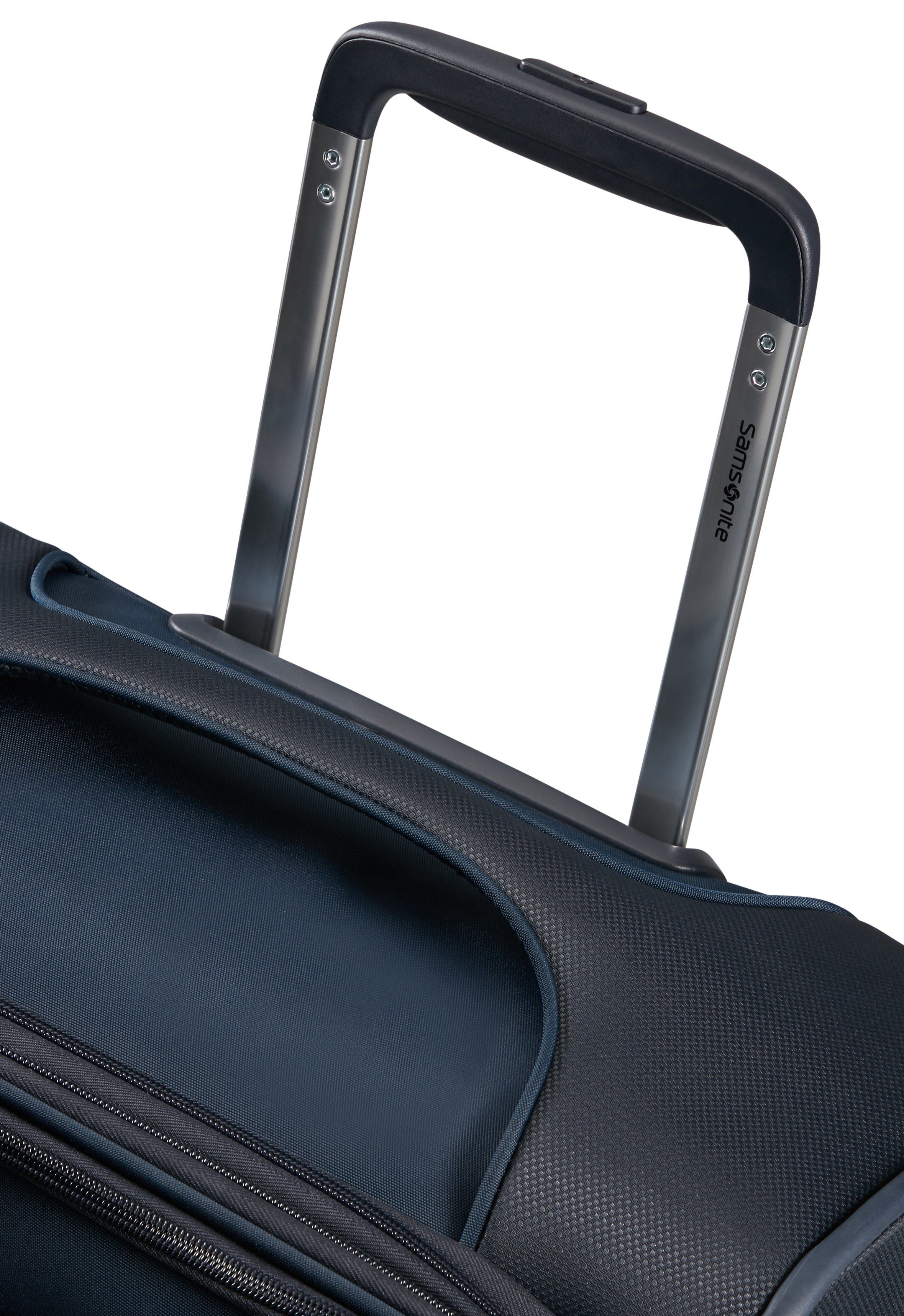 Samsonite Zachte bagage trolley D'LITE, verschillende maten en kleuren Reiskoffer zachte schaal koffer TSA-cijferslot in klassiek ontwerp