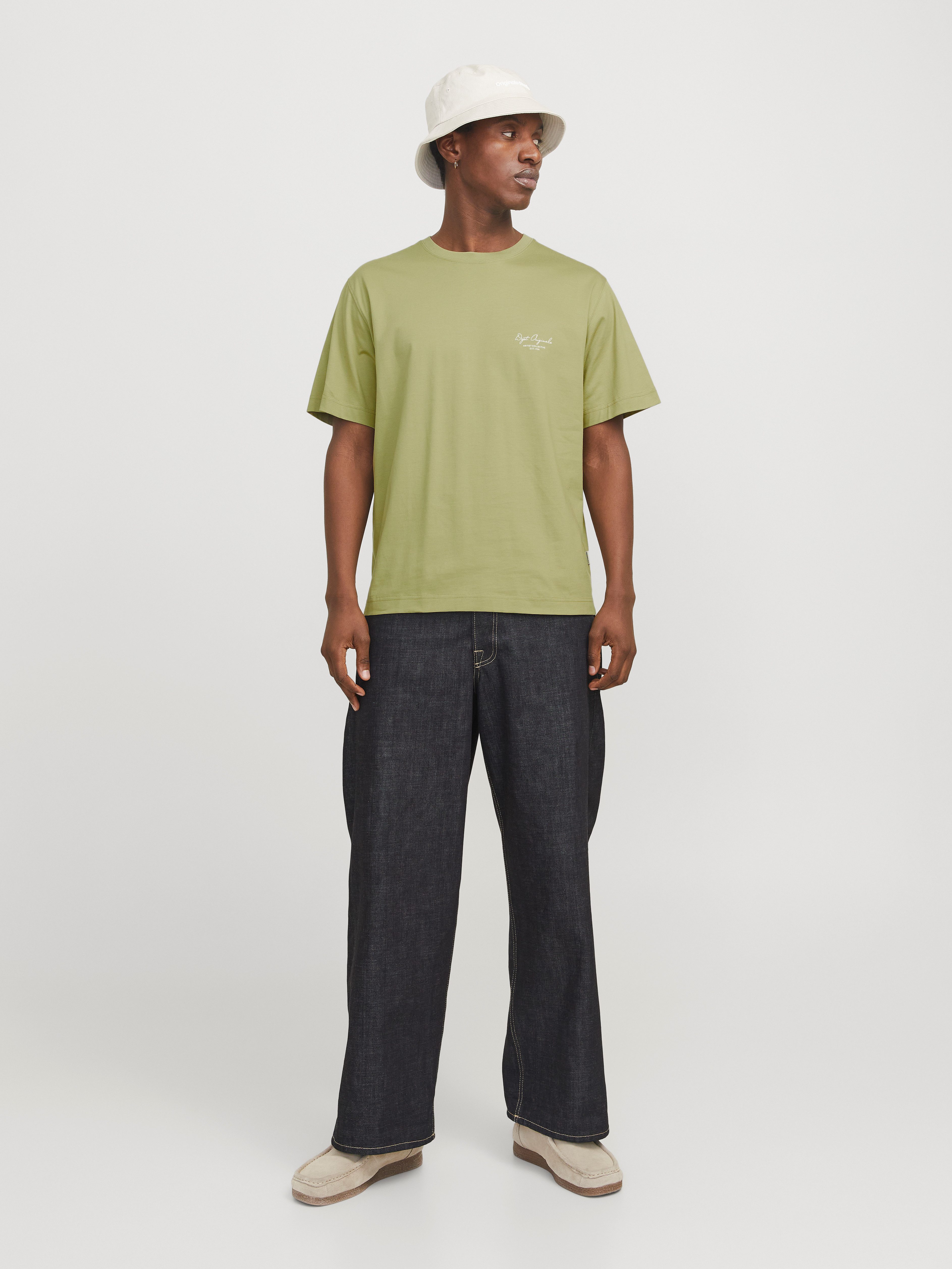 Jack & Jones T-shirt JORISLINGTON BACK TEE SS CREW NECK SN