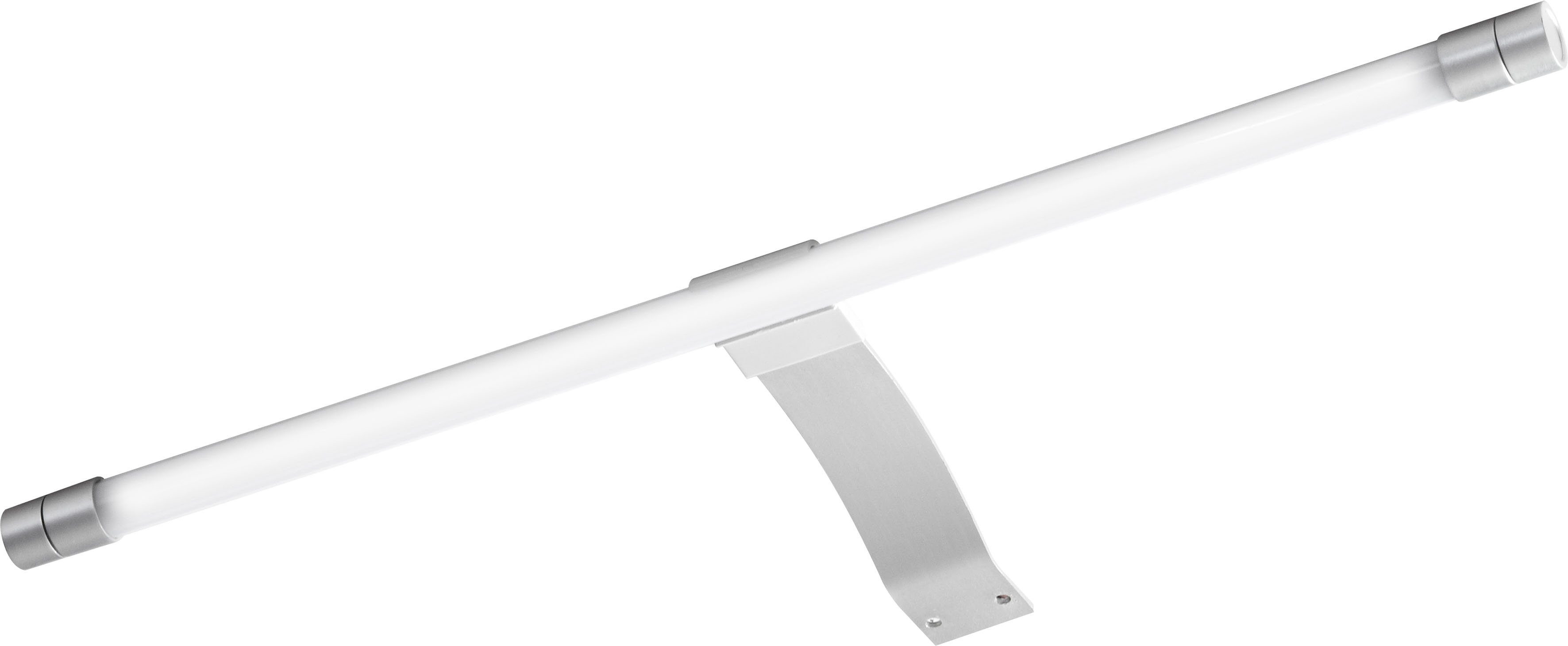 PELIPAL Led-spiegellamp Quickset 963 Breedte 40 cm, lichtkleur koudwit, opbouwarmatuur zilverkleur (1 stuk)