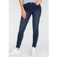 h.i.s skinny fit jeans thermo-effekt duurzame, waterbesparende productie door ozon wash - nieuwe collectie blauw