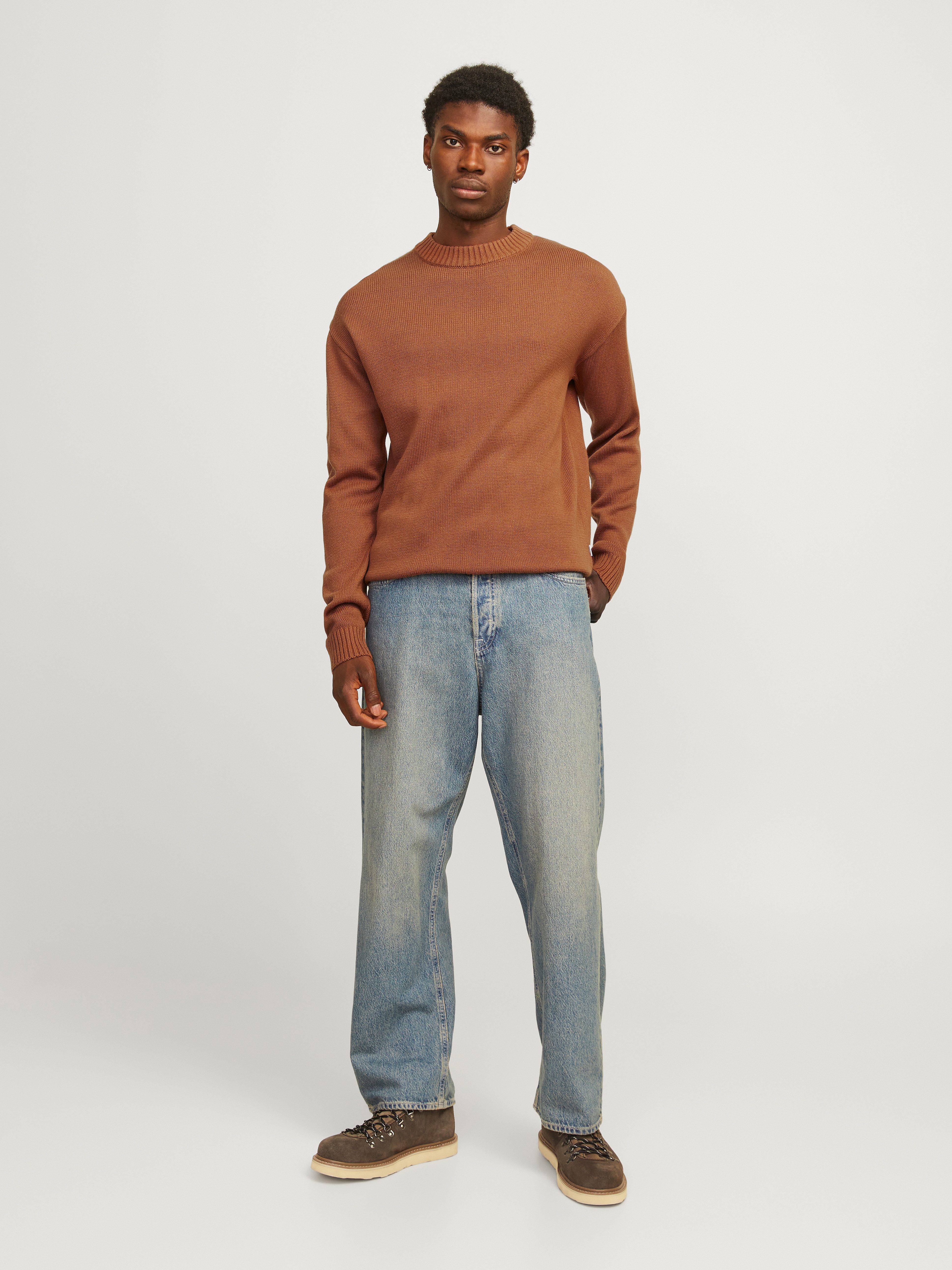 Jack & Jones Trui met ronde hals JJEJACK KNIT CREW NECK SN