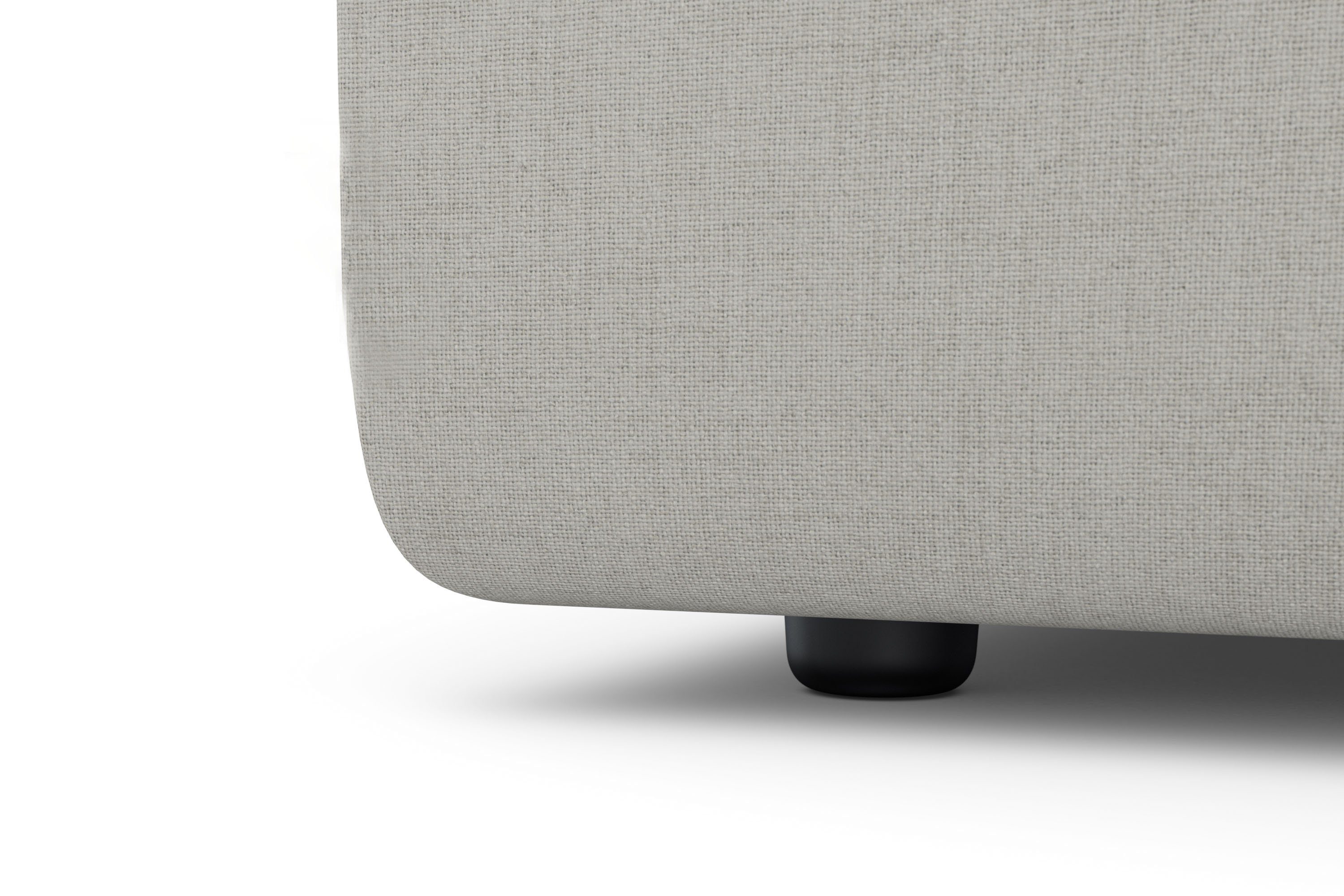 RAUM.ID Bank-hoekelement Merid, sofa-element, afmetingen B/D/H: 97/97/46 cm als module of apart te gebruiken, voor individuele samenstelling