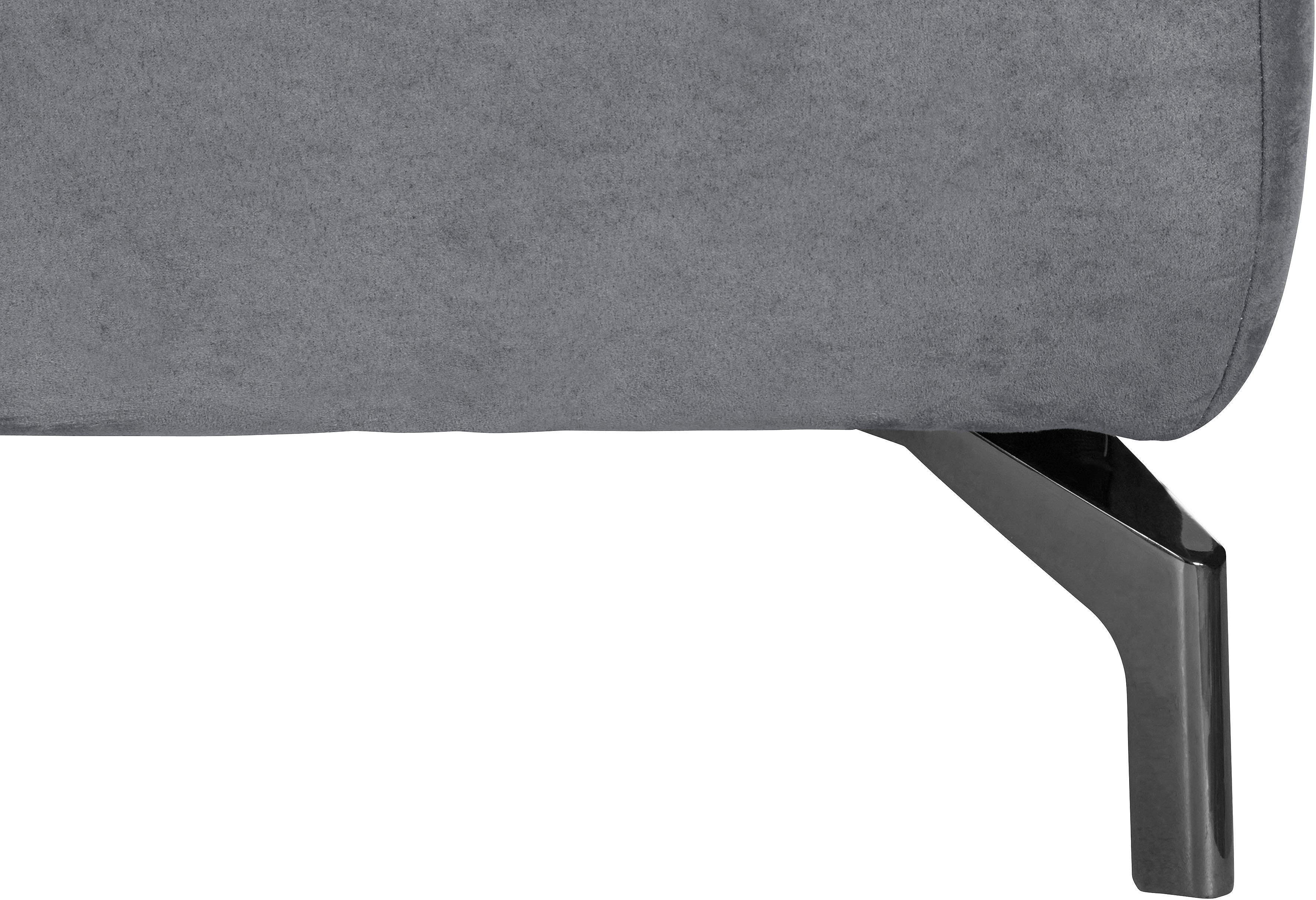 sit&more Zithoek Gizeh U-vorm 15 cm poothoogte, inclusief zitdiepteverstelling en verstelbare hoofdsteun