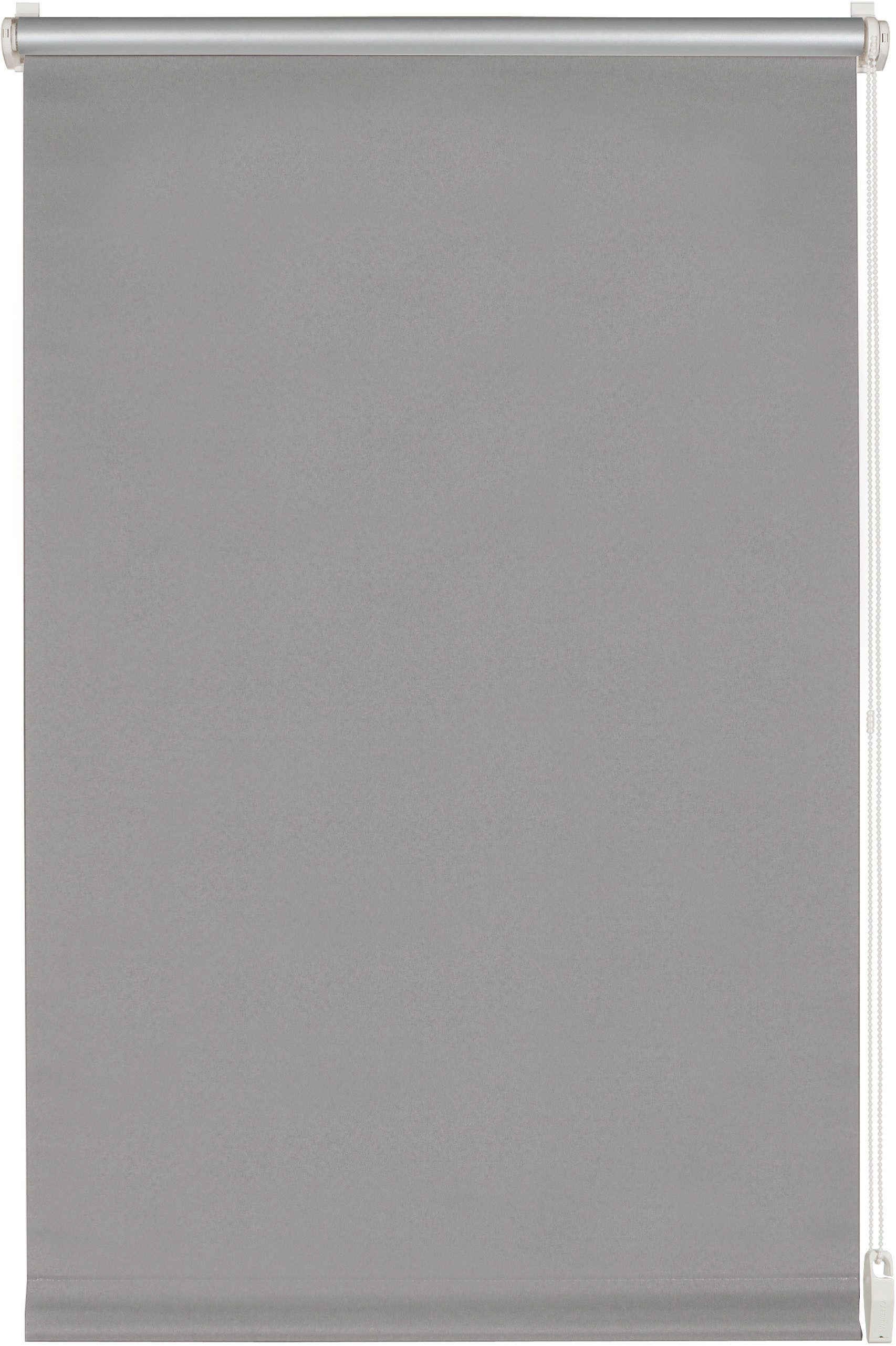 GARDINIA Rolgordijn met zijbediening EASYFIX-rolgordijn Thermo ENERGIEBESPAREND (1 stuk) rolgordijnen maat 70 cm x 210 cm grijs