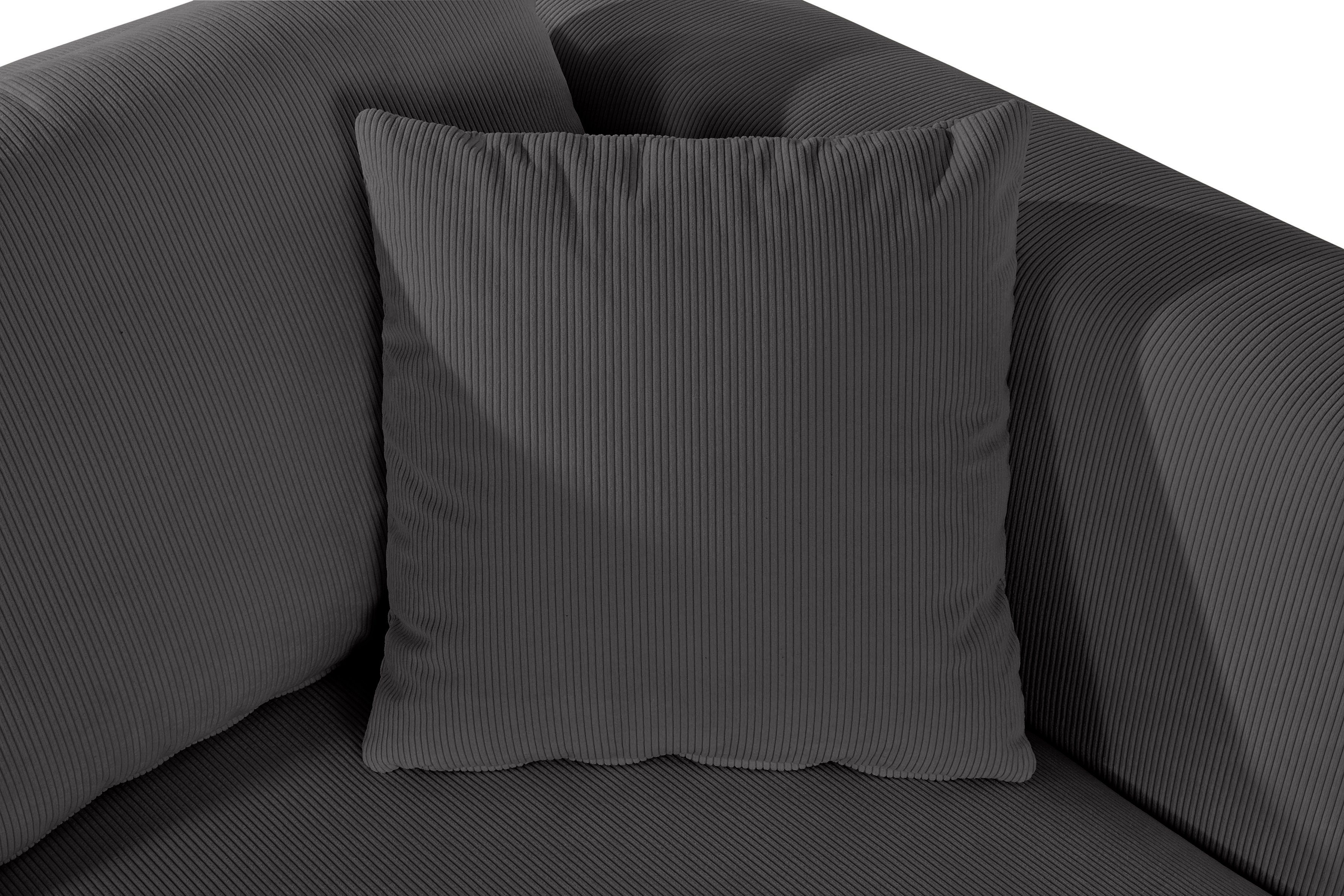 Guido Maria Kretschmer Home&Living Ottomane Comfine Modulaire ottomane om zelf samen te stellen, in 3 bekledingvarianten