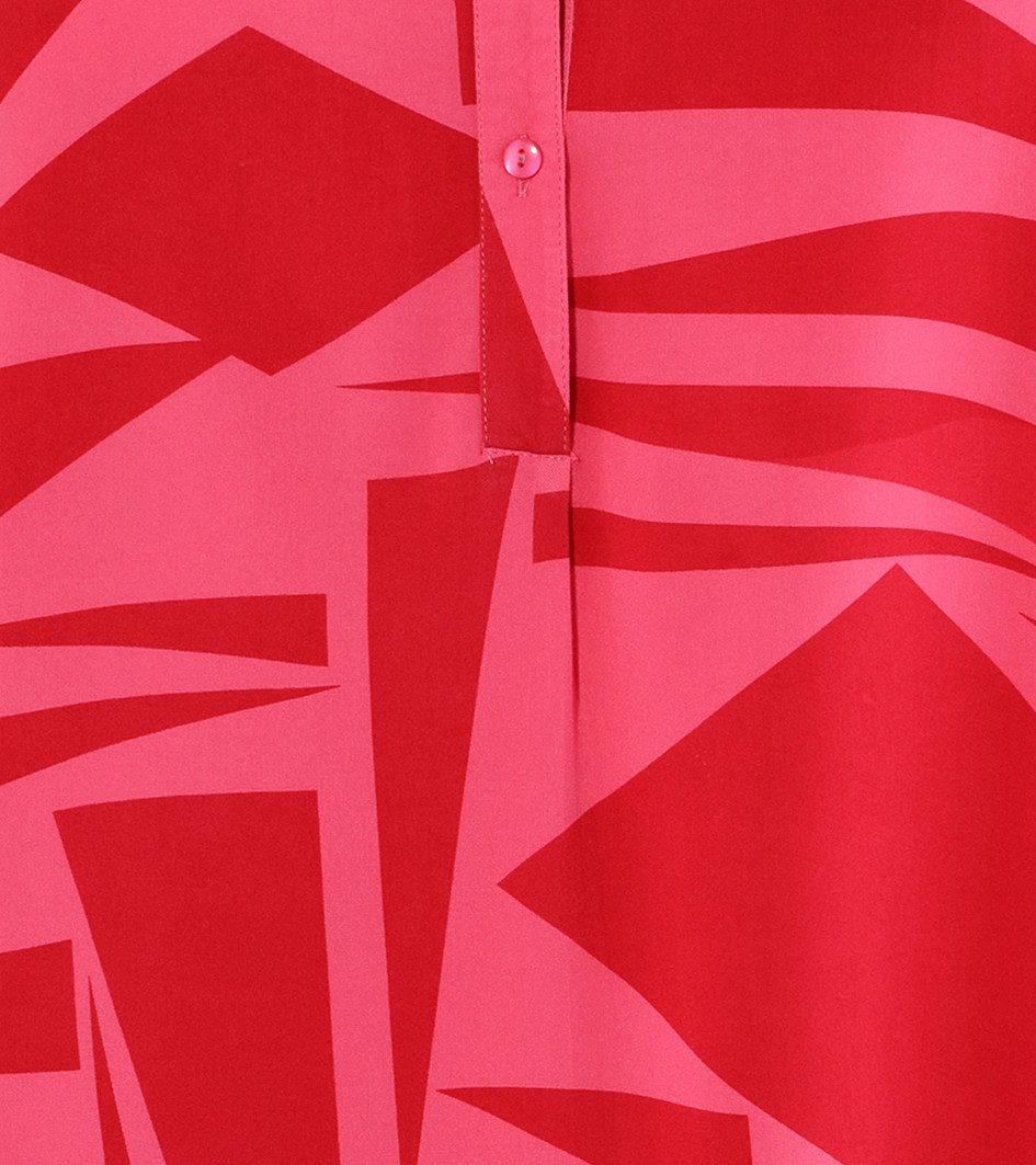 Aniston PLUS Lange blouse met kleurrijke, grootvlak print