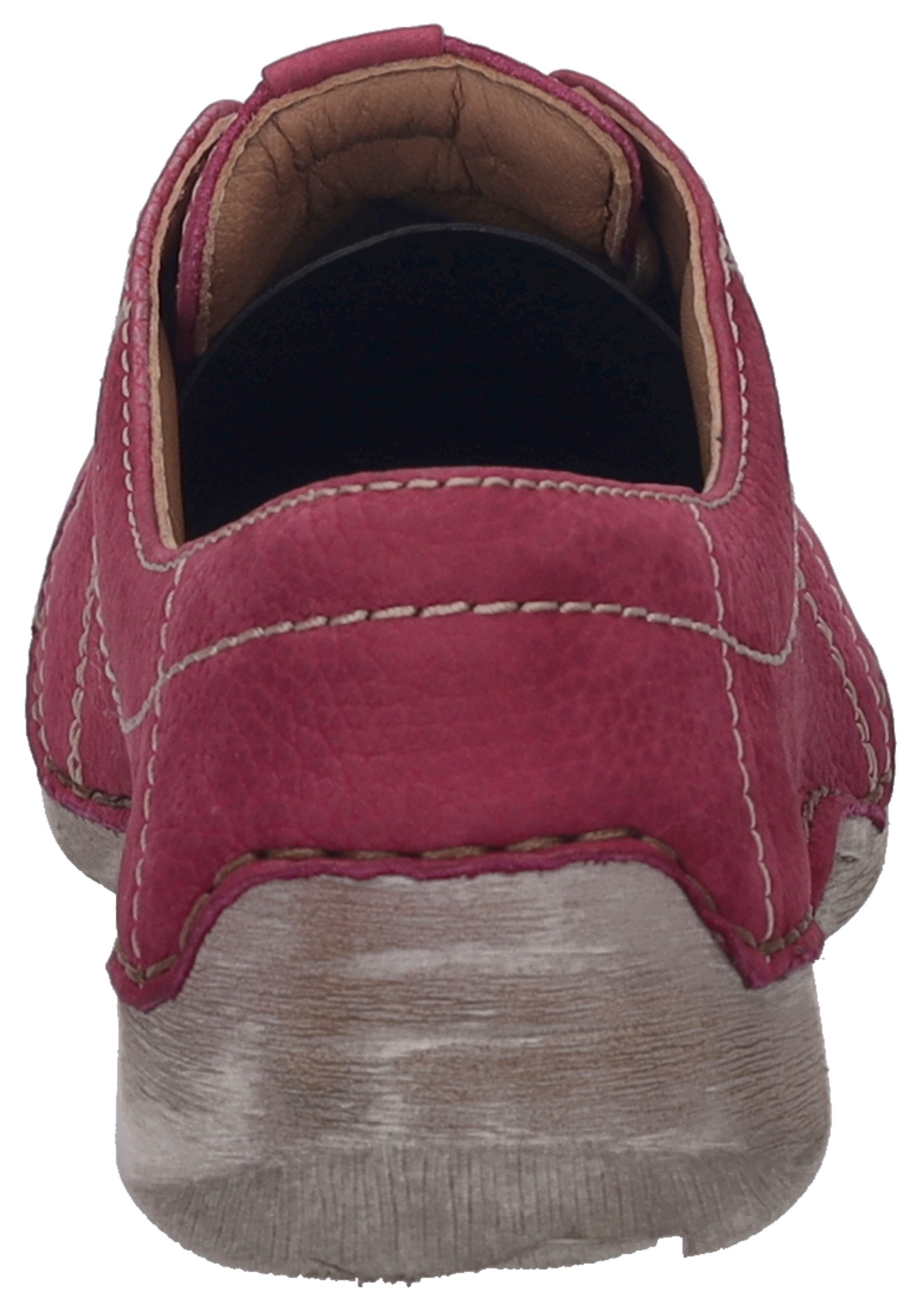 Josef Seibel Veterschoenen Fergey 20 vrijetijdsschoen, lage schoen, veterschoen met leren voering