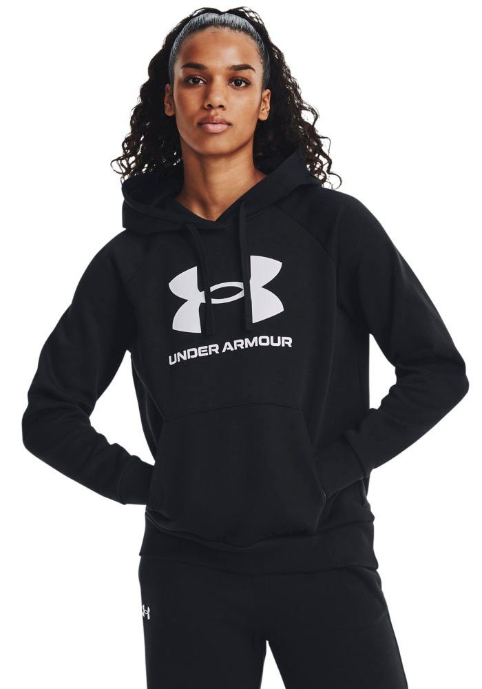Under Armour Capuchontrui UA Rival Fleece-Hoodie met Groot Logo voor