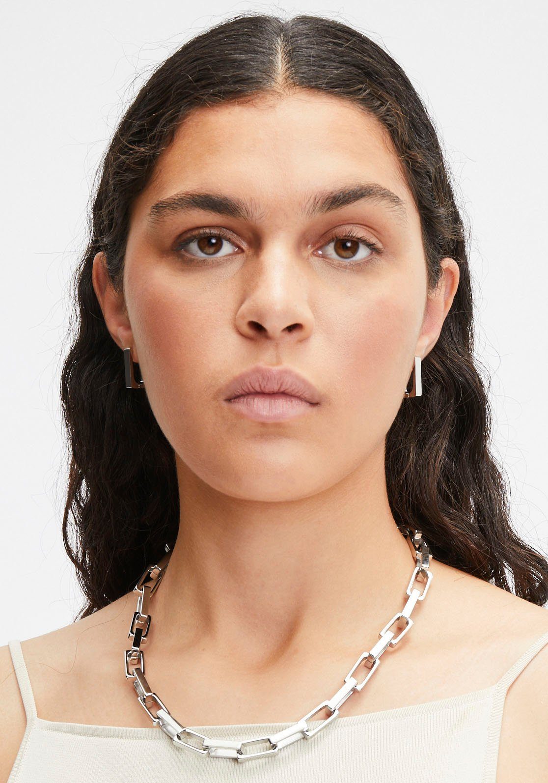 Liebeskind Berlin Edelstalen ketting , LJ-1086-N-50, LJ-1087-N-50