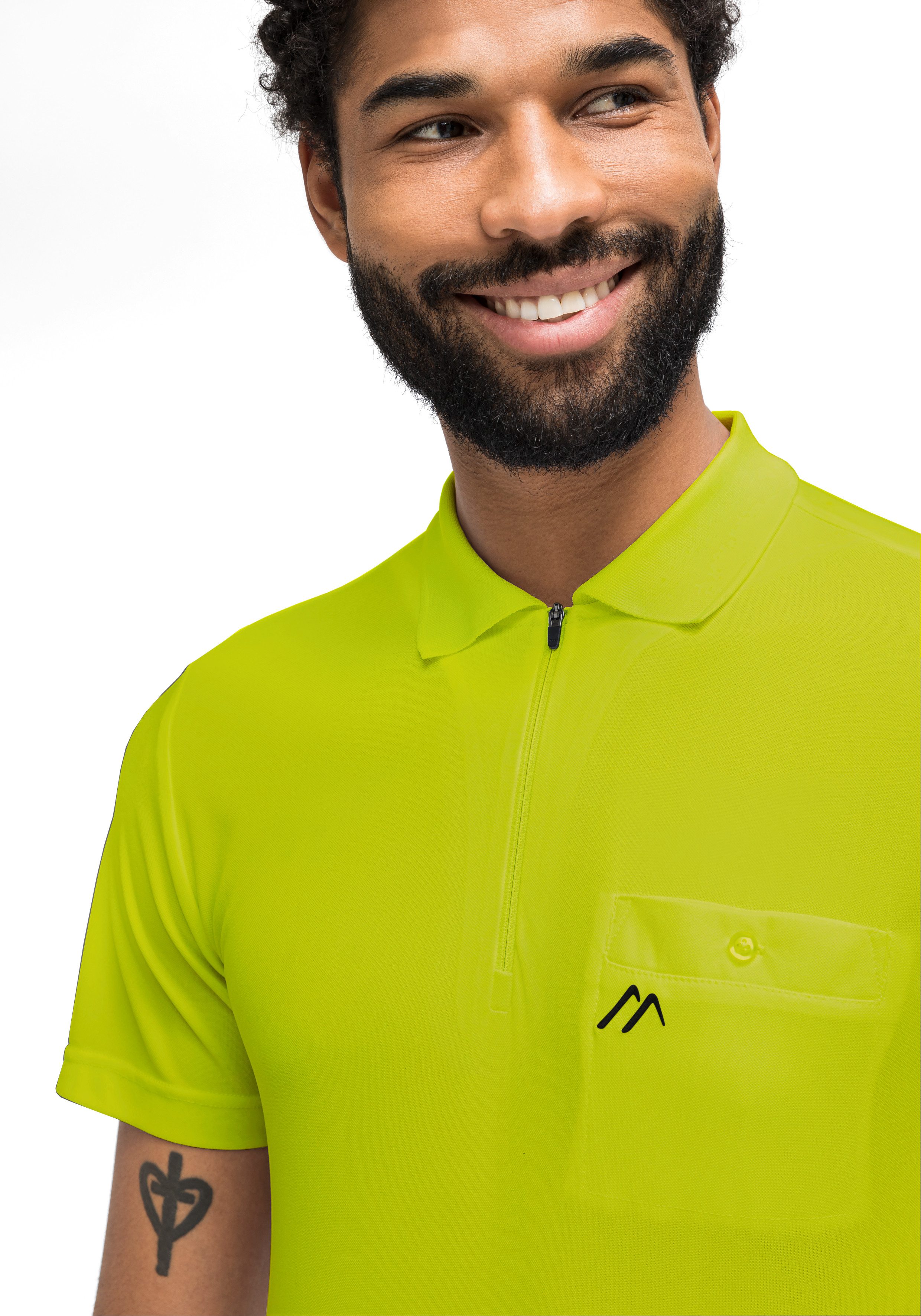 Maier Sports Functioneel shirt Arwin 2.0 Is bij uitstek geschikt voor wandelingen en vrijetijdsactiviteiten