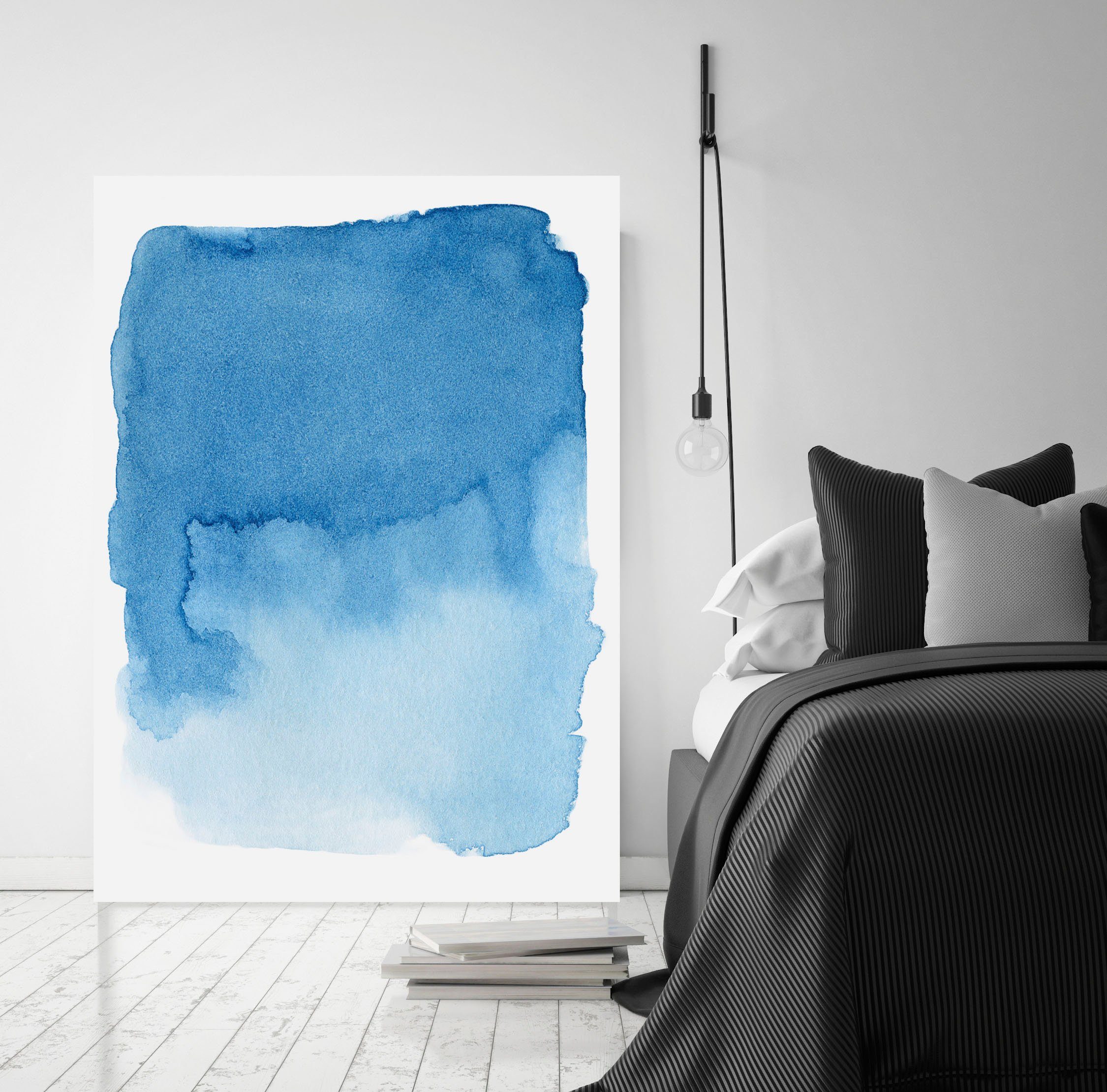 queence Artprint op linnen Kleur Premium canvasstof, handgemaakt in Duitsland