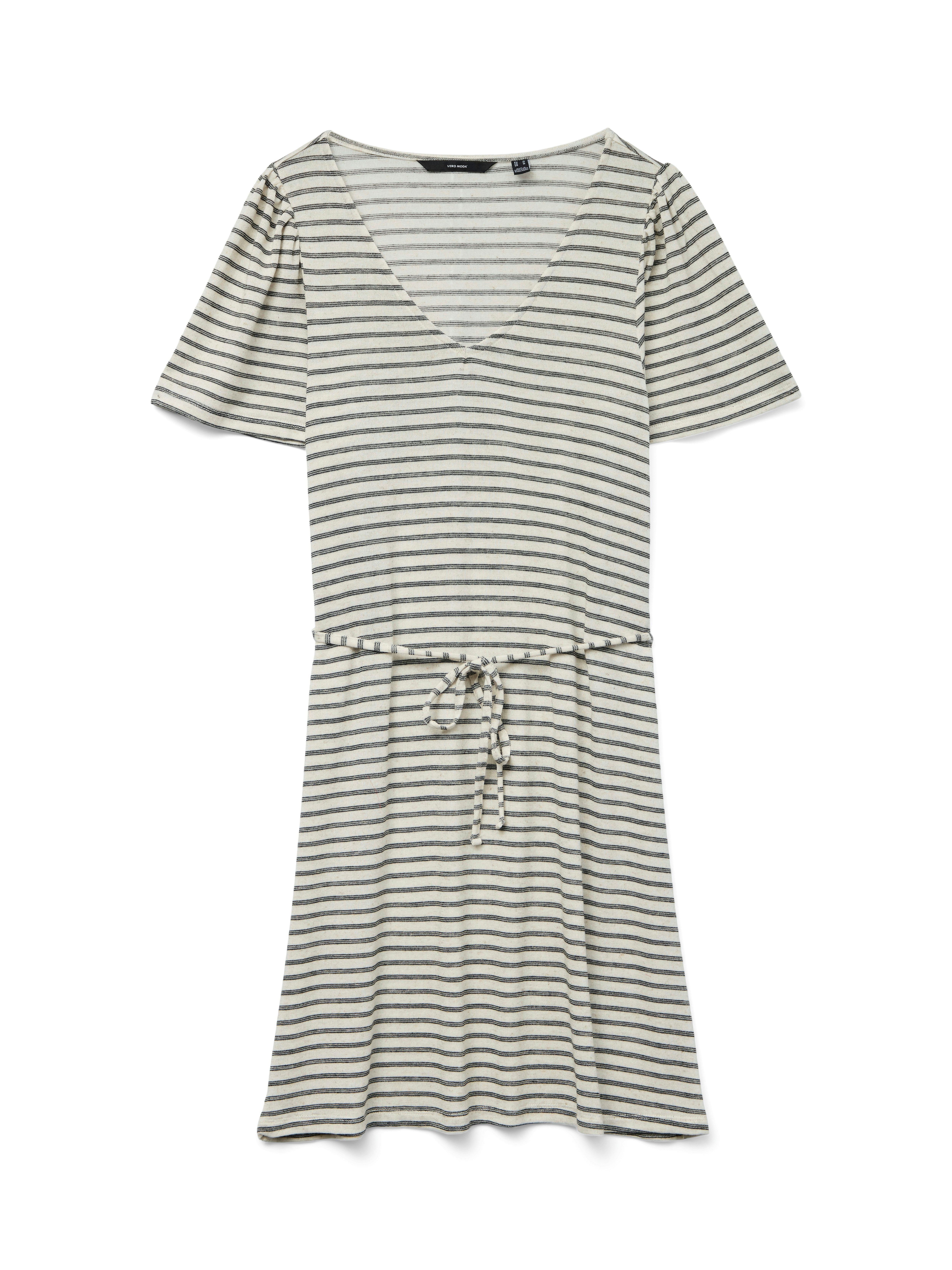 Vero Moda Mini-jurk VMGINA 2/4 SHORT DRESS JRS GA NOOS
