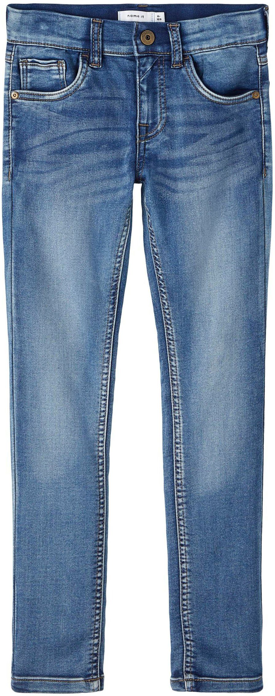 Name It Slim fit jeans NKMTHEO XSLIM SWE JEANS 3113-TH NOOS