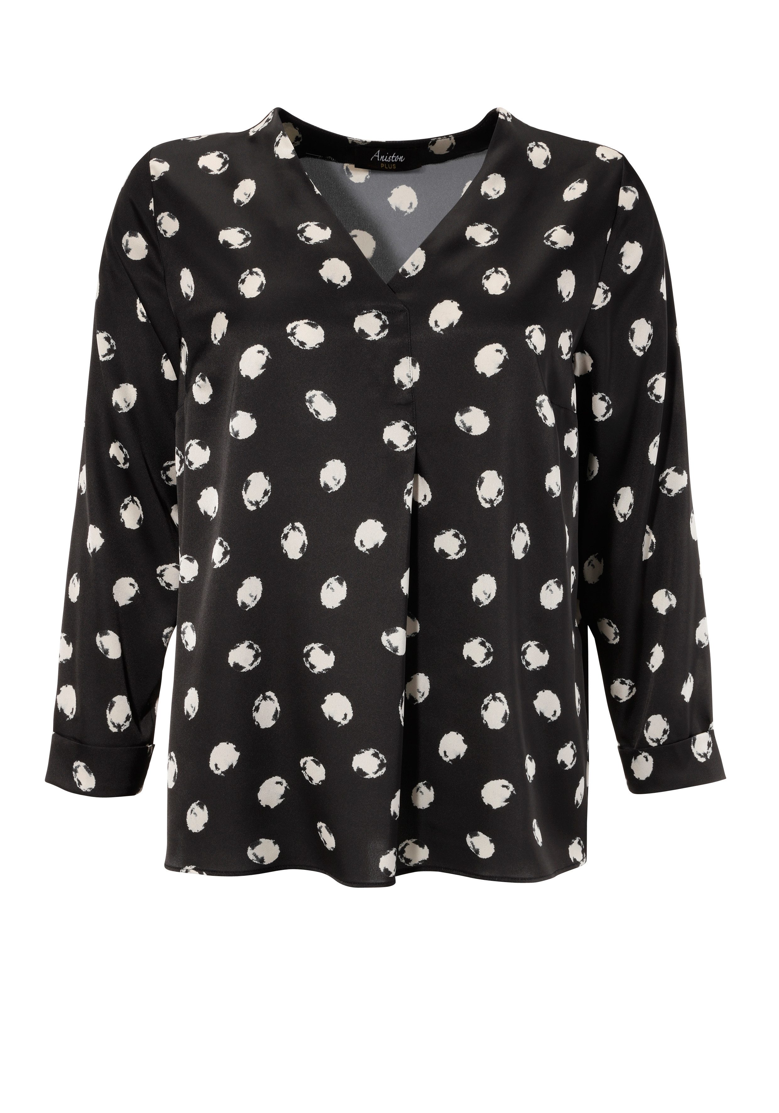 Aniston PLUS Blouse zonder sluiting met v-hals