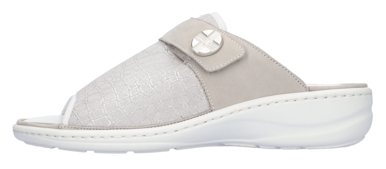 Waldläufer Slippers HERIA , comfortschoen, huispantoffel, zomerschoen in comfortwijdte h=zeer breed