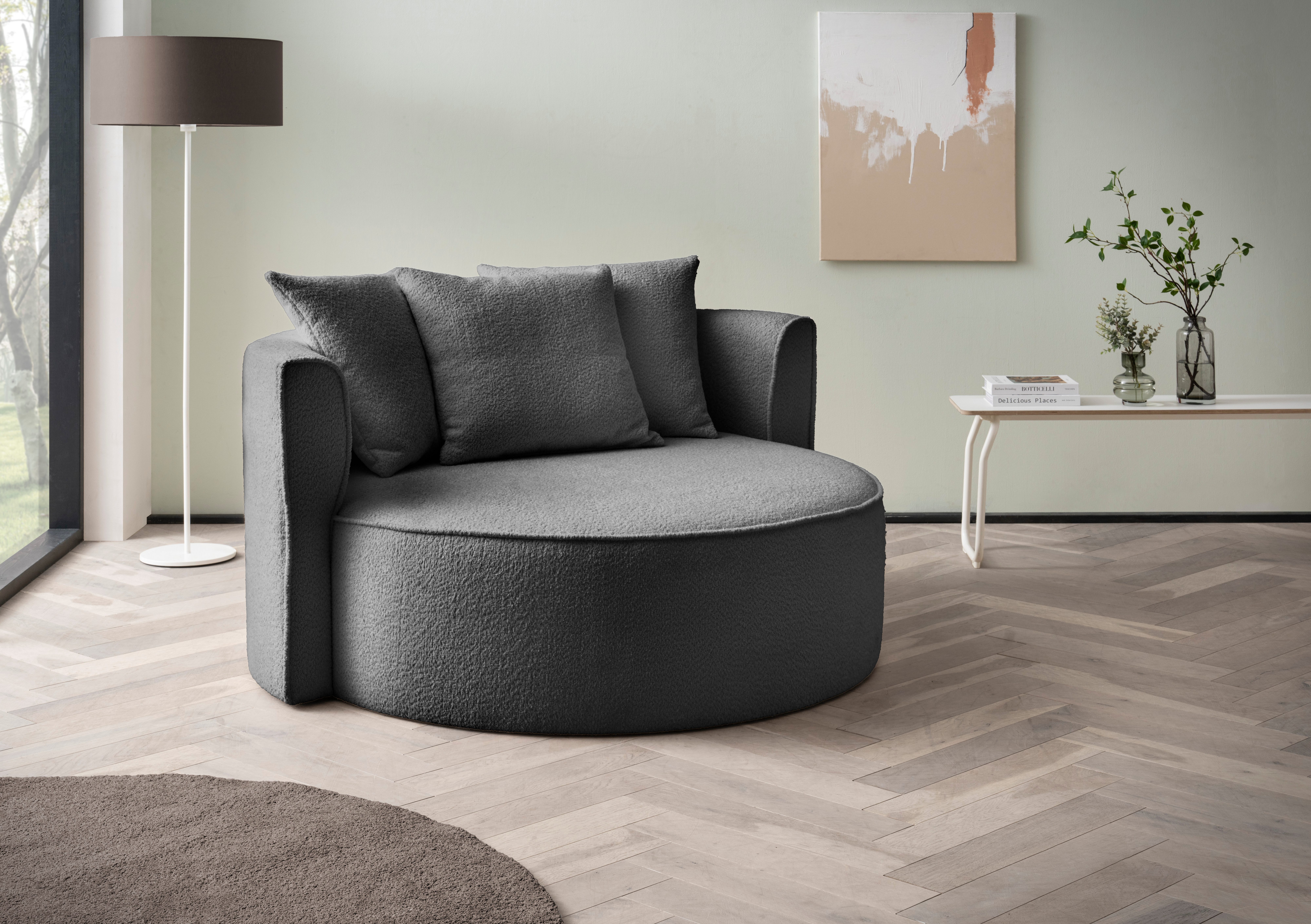 LeGer Home by Lena Gercke XXL-fauteuil Isalie, stoel in moderne kleuren, leesstoel, loveseat, grote stoel