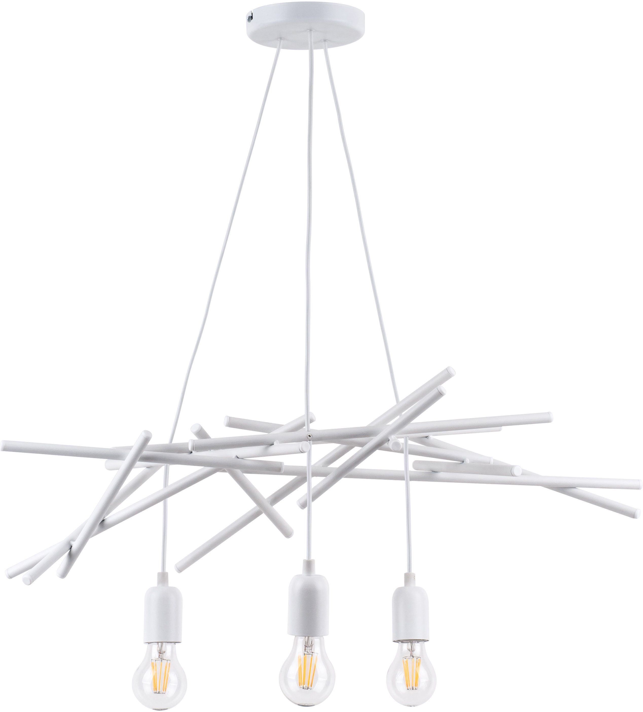SPOT Light Hanglamp GLENN van metaal, origineel design, bijpassende lm e27, made in eu (1 stuk)