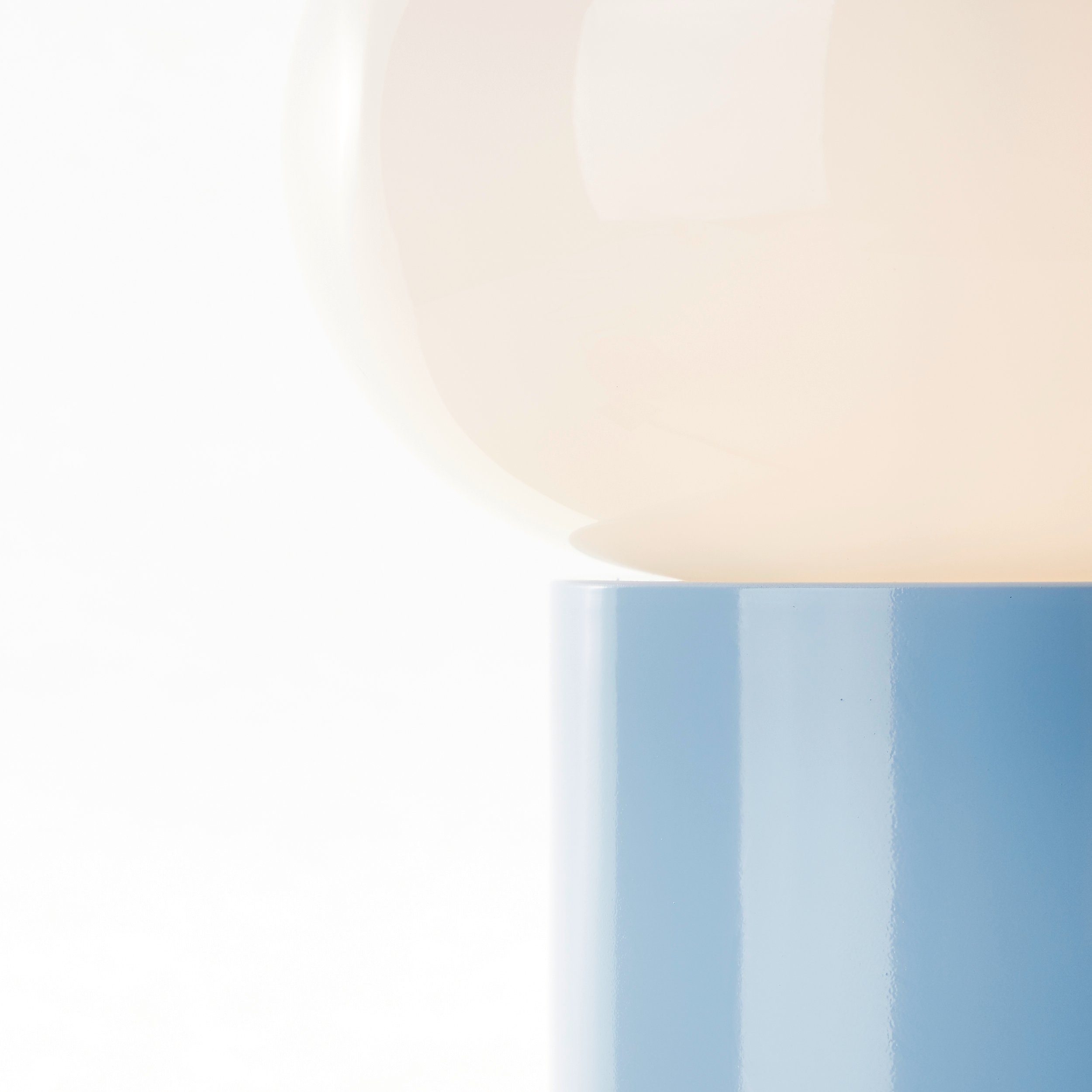 Brilliant Leuchten Tafellamp Daeny met wit glas, 27 x 20 cm, e27, metaal