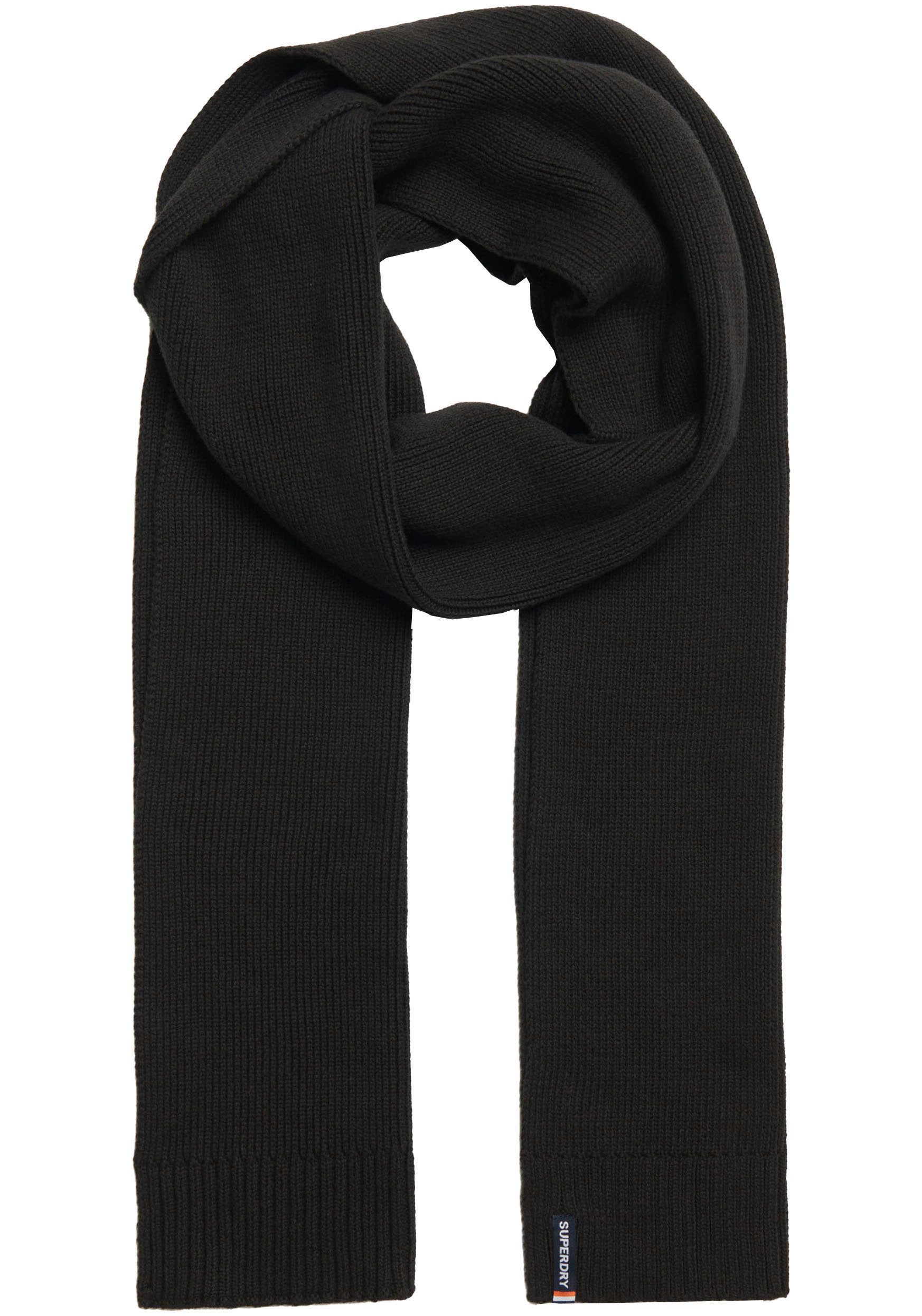 Superdry Gebreide sjaal ESSENTIAL LOGO KNITTED SCARF