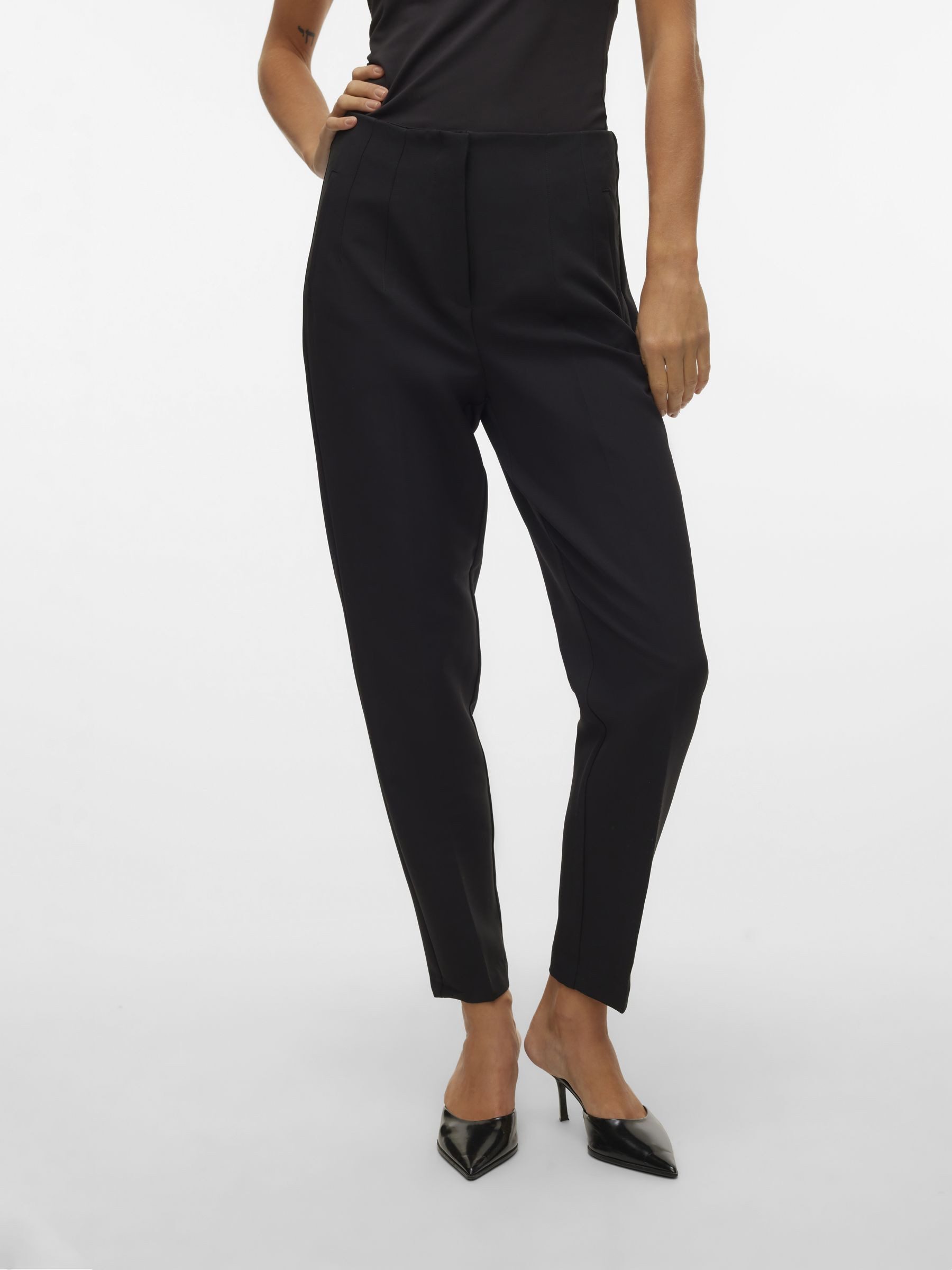 Vero Moda Pantalon VMLINA HW TAPERED PANT NOOS