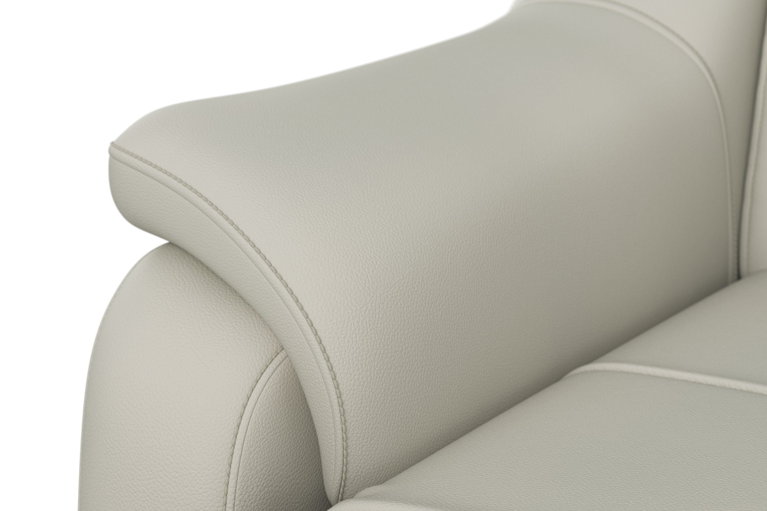 sit&more Hoekbank Freetown L-vorm met verstelbare hoofdsteun en comfortabele binnenvering