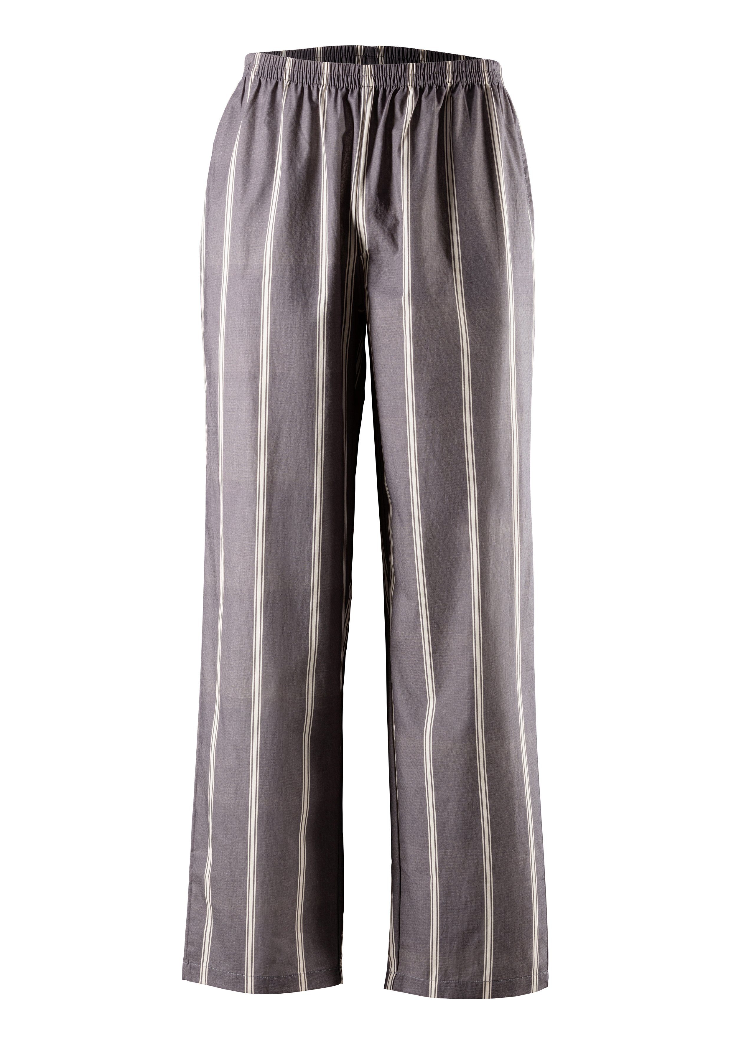s.Oliver RED LABEL Beachwear Pyjama Pyjama met strepen en modieuze reverskraag (2-delig, 1 stuk)