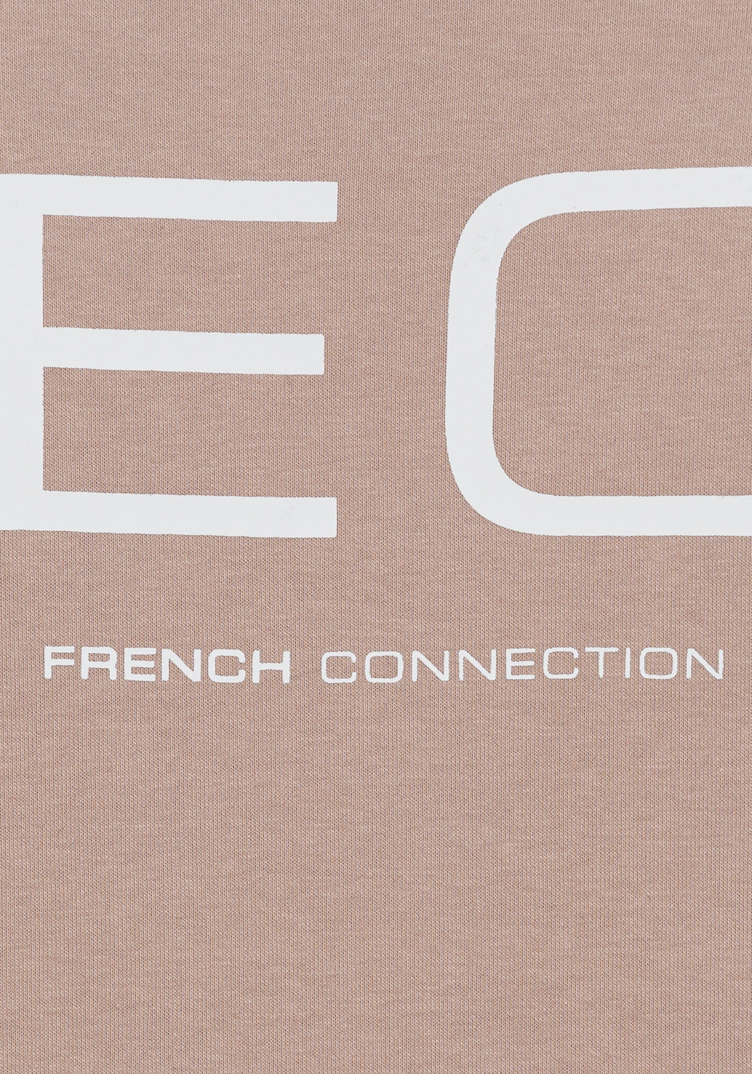 French Connection Sweatshirt met grote logoprint op de rug